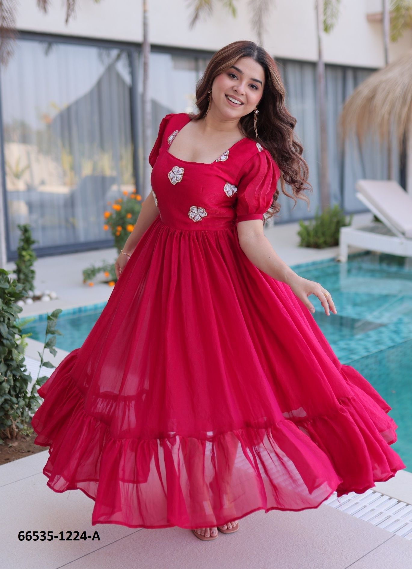 SERIES 1224 - Catalog # 66535 (Set of 2 Readymade Gowns) SERIES 1224 - Catalog # 66535 (Set of 2 Readymade Gowns)