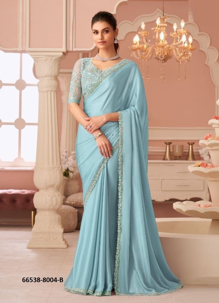 SALSA 8004 COLORS - Catalog # 66538 (Set of 6 Sarees) SALSA 8004 COLORS - Catalog # 66538 (Set of 6 Sarees)