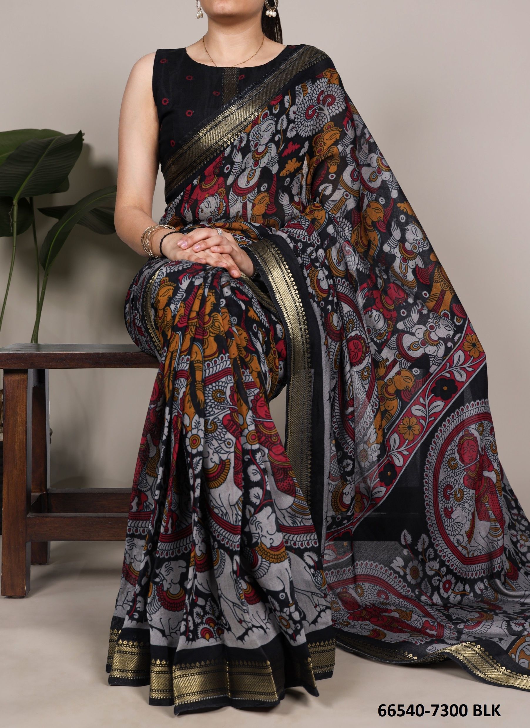 VIRANSHI 1 - Catalog # 66540 (Set of 4 Sarees) VIRANSHI 1 - Catalog # 66540 (Set of 4 Sarees)
