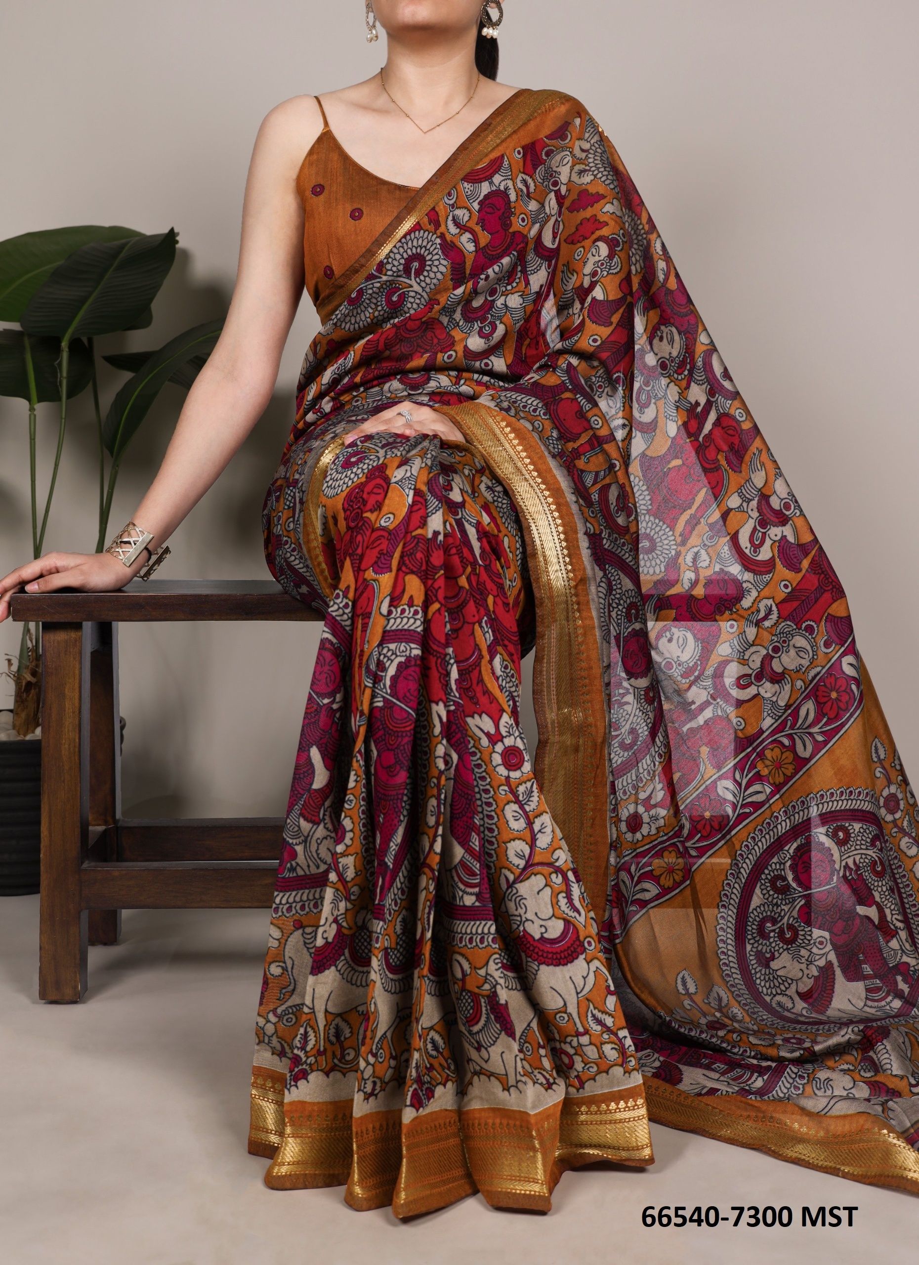 VIRANSHI 1 - Catalog # 66540 (Set of 4 Sarees) VIRANSHI 1 - Catalog # 66540 (Set of 4 Sarees)