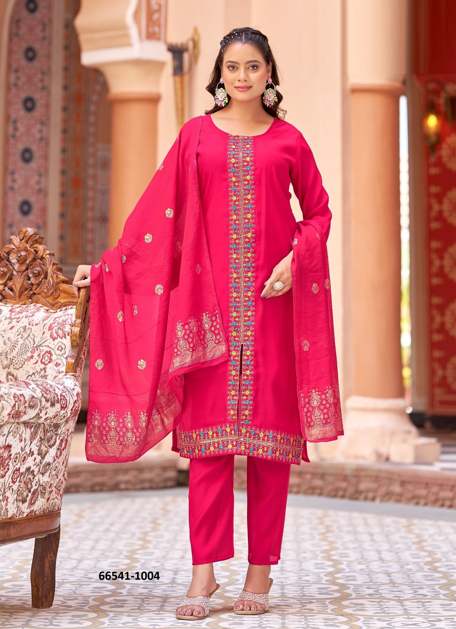 MADHURI - Catalog # 66541 (Set of 8 Readymade Salwar Suits) MADHURI - Catalog # 66541 (Set of 8 Readymade Salwar Suits)