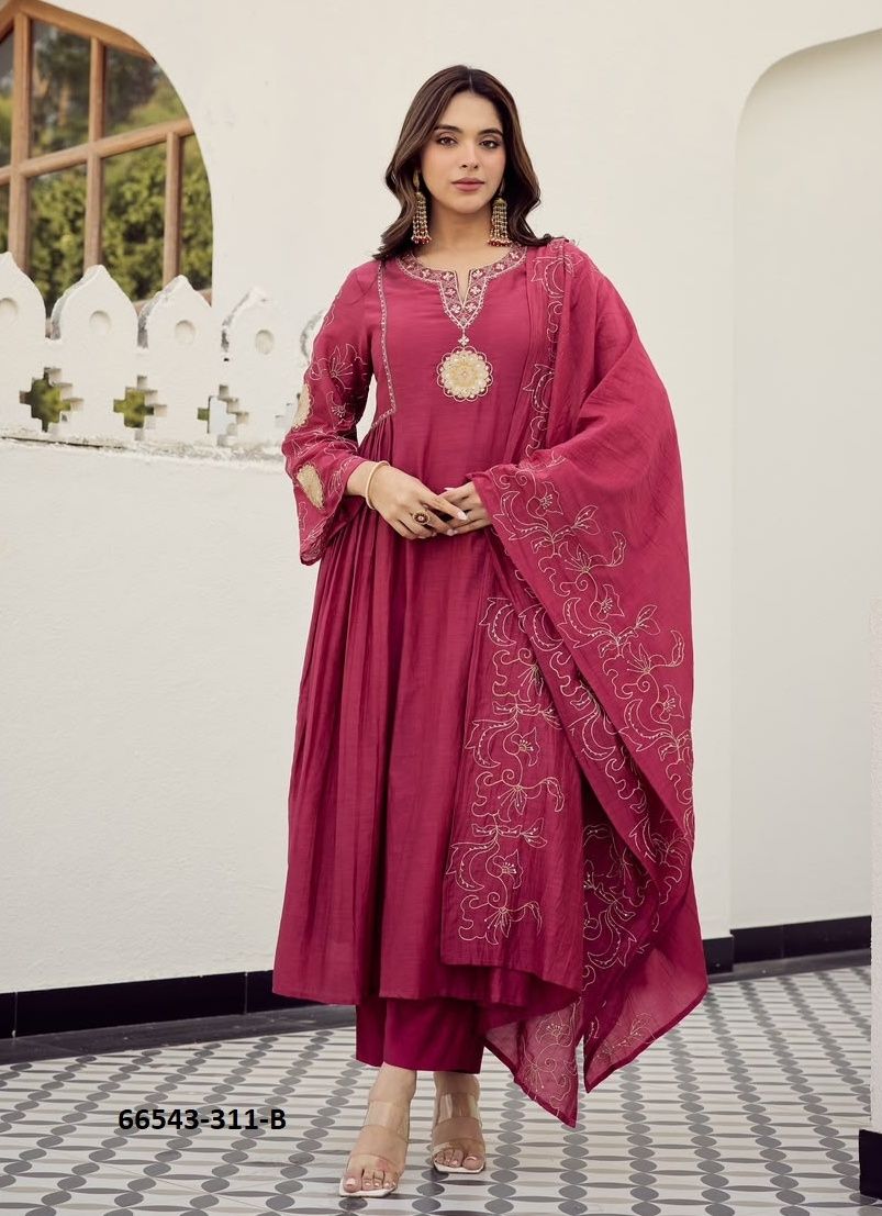 SERIES 311 - Catalog # 66543 (Set of 2 Readymade Salwar Suits) SERIES 311 - Catalog # 66543 (Set of 2 Readymade Salwar Suits)