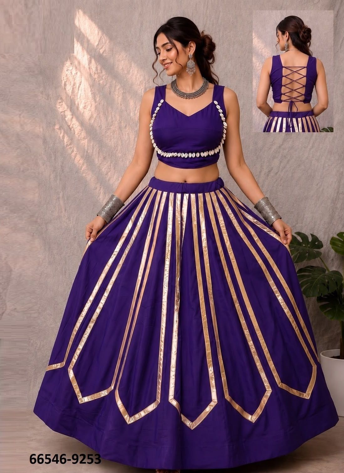 JHANKAR - Catalog # 66546 (Set of 4 Readymade Lehengas) JHANKAR - Catalog # 66546 (Set of 4 Readymade Lehengas)