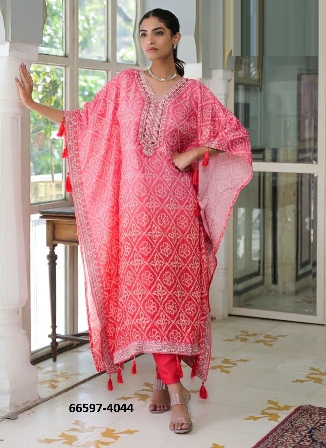 KAFTAN PREMIUM COLLECTION - Catalog # 66597 (Set of 4 SIZE-SETS [Tops With Bottoms])