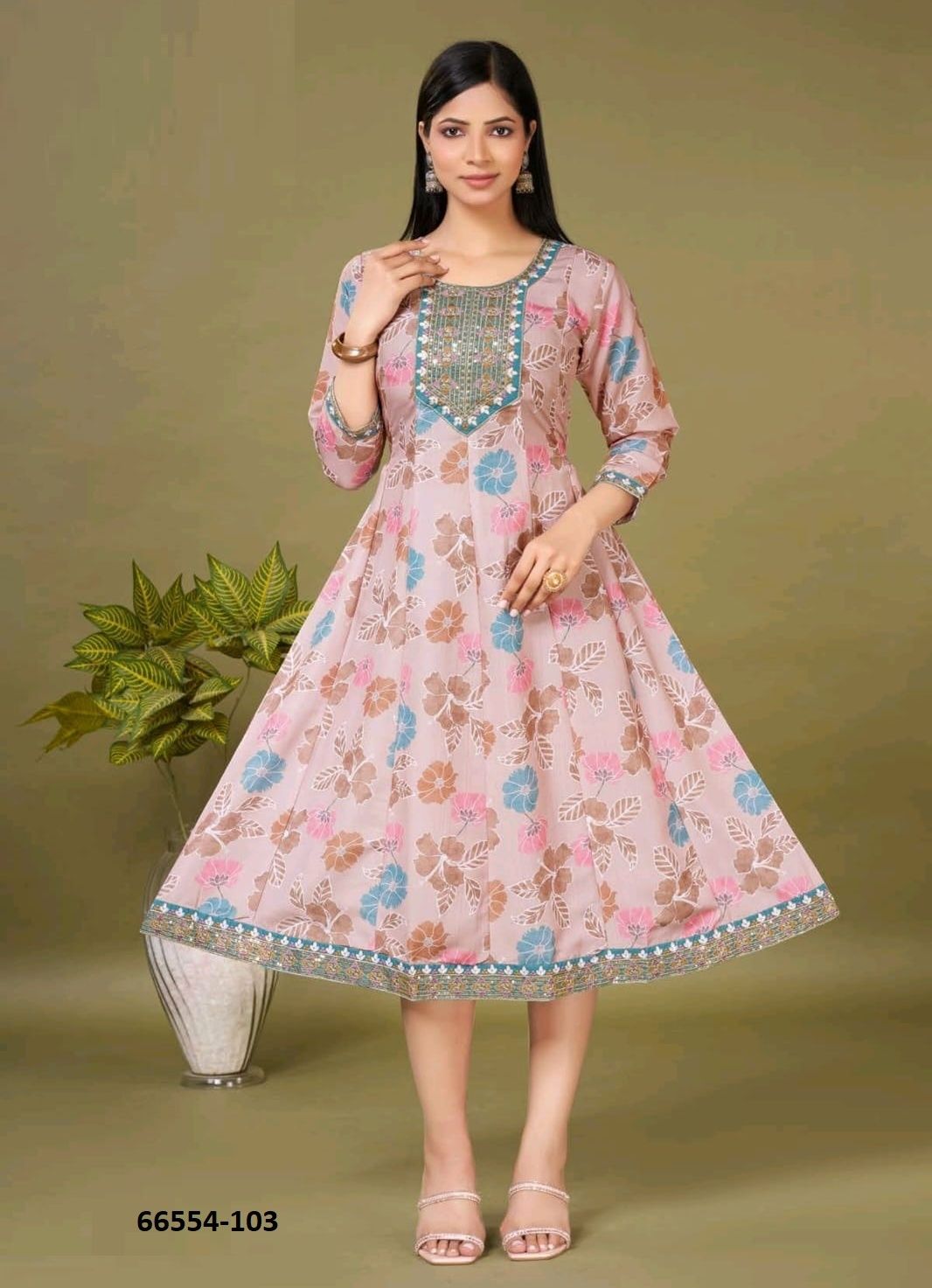 KIRTI - Catalog # 66554 (Set of 6 Readymade Women's Kurtis / Tops) KIRTI - Catalog # 66554 (Set of 6 Readymade Women's Kurtis / Tops)