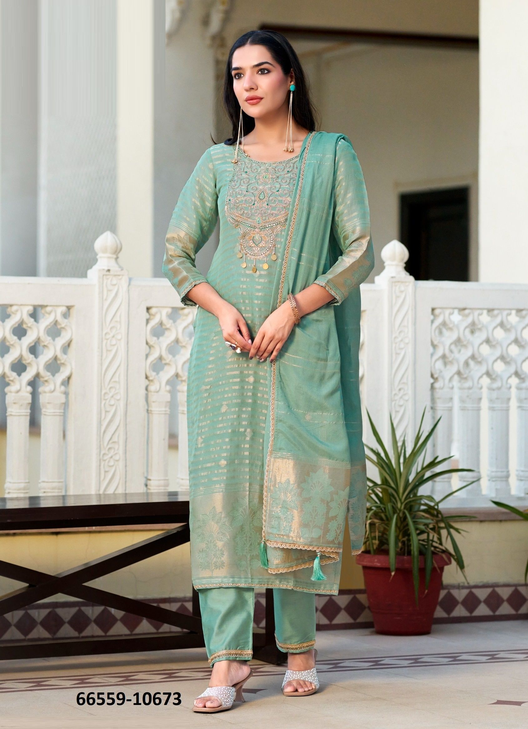 RUBY - Catalog # 66559 (Set of 4 Readymade Salwar Suits) RUBY - Catalog # 66559 (Set of 4 Readymade Salwar Suits)