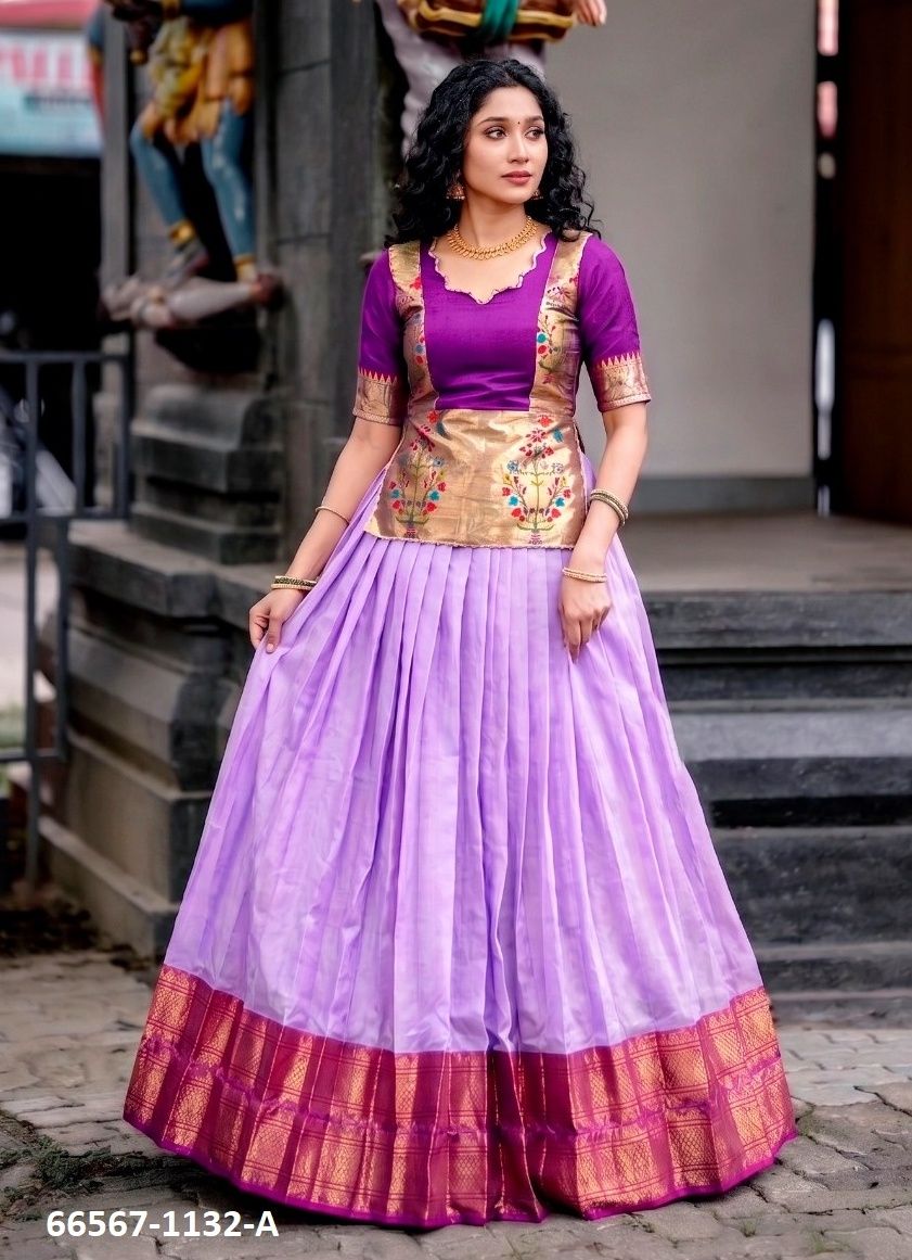 SERIES 1132 - Catalog # 66567 (Set of 3 Readymade Lehengas) SERIES 1132 - Catalog # 66567 (Set of 3 Readymade Lehengas)