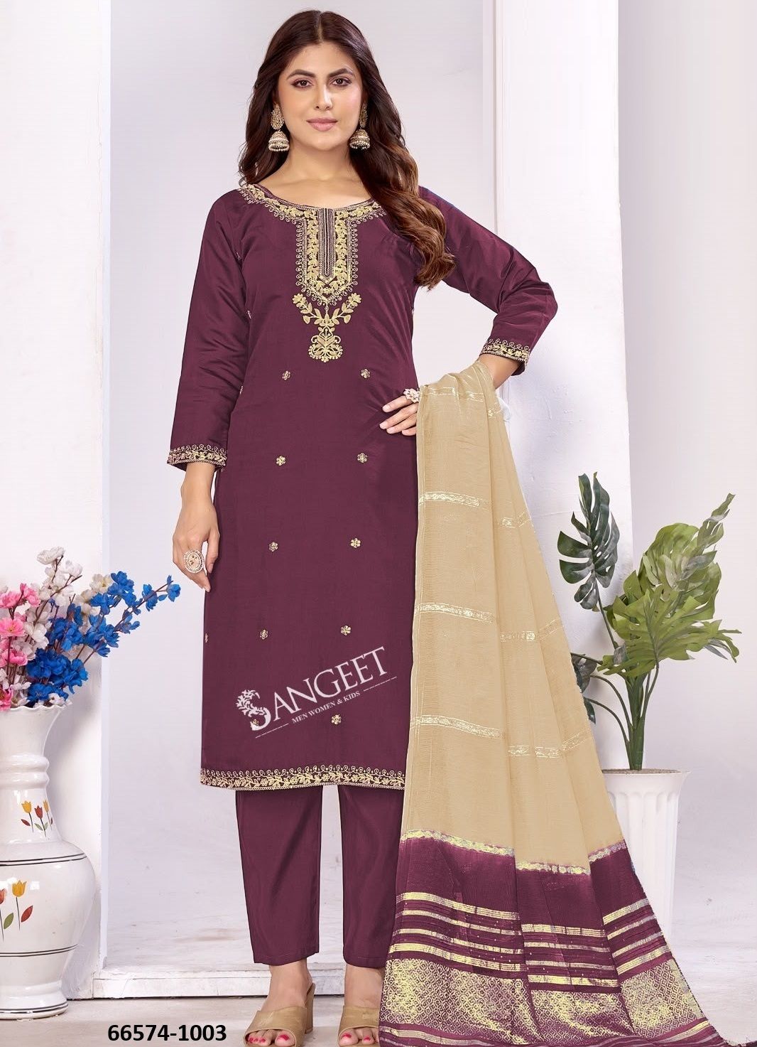 VEDIKA 1 - Catalog # 66574 (Set of 6 Readymade Salwar Suits) VEDIKA 1 - Catalog # 66574 (Set of 6 Readymade Salwar Suits)
