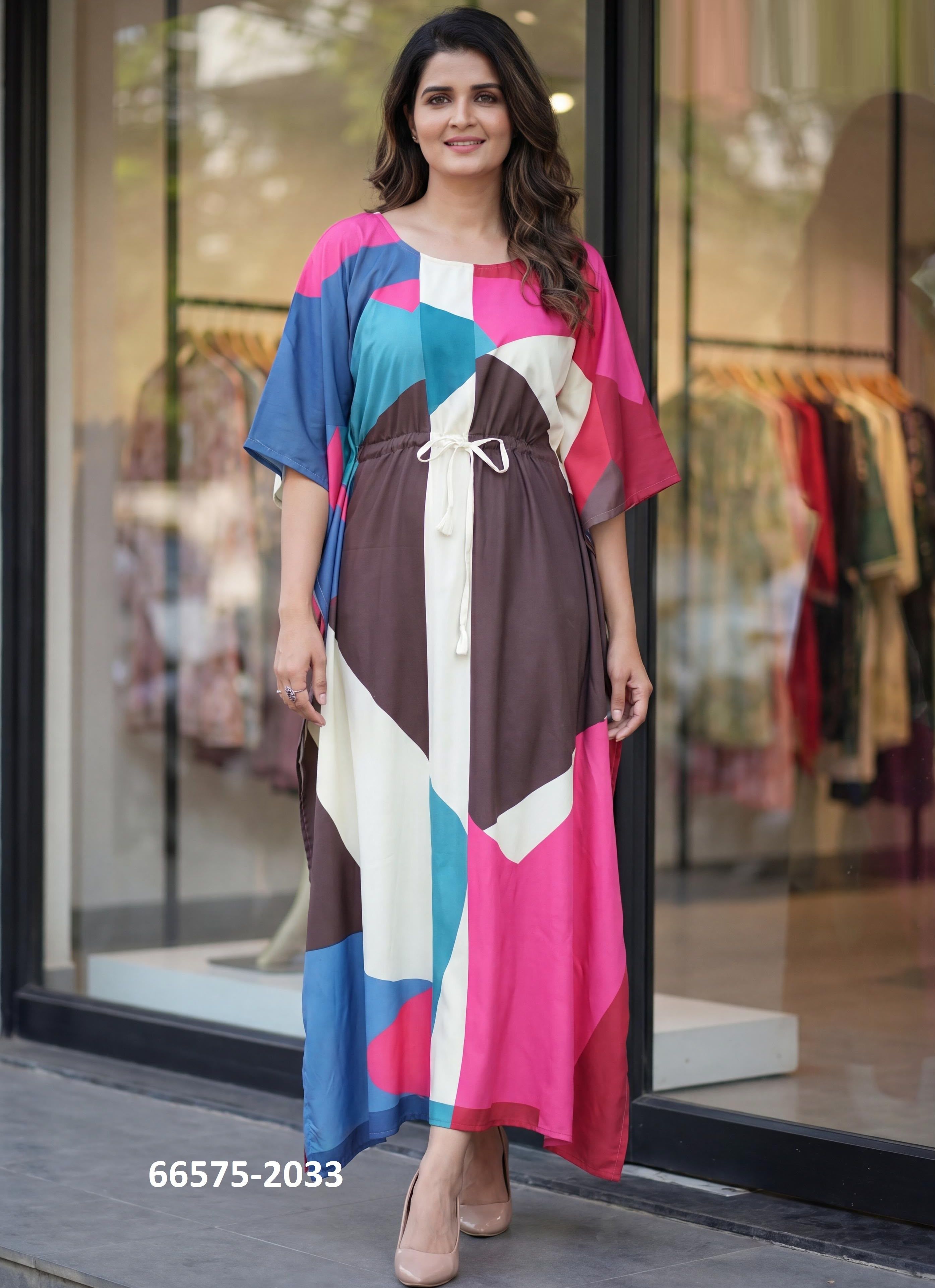KAFTAN 7 - Catalog # 66575 (Set of 10 Kaftans / Ponchos)