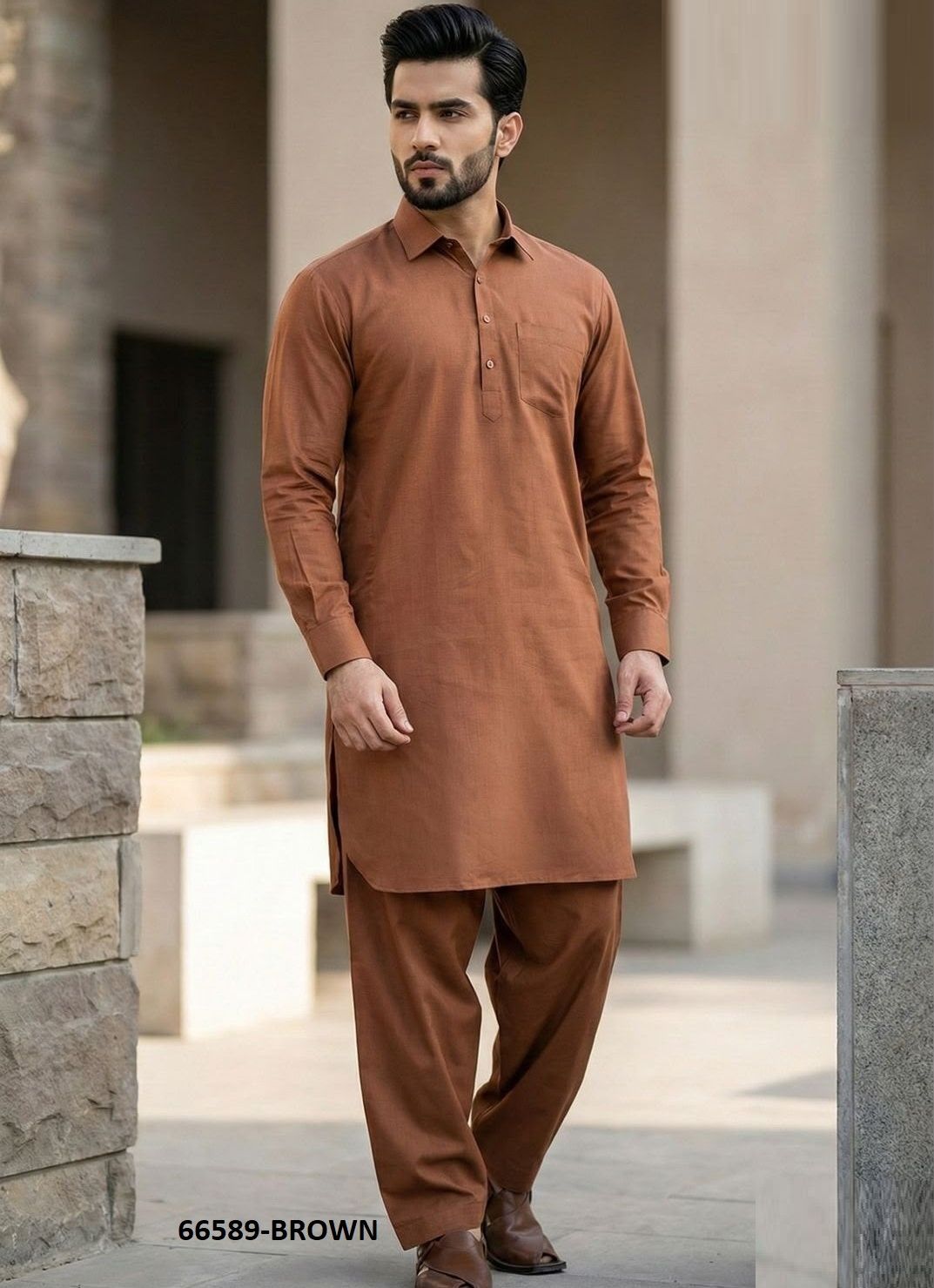 PAITHANI 1 - Catalog # 66589 (Set of 8 Men's Ethnic Wear) PAITHANI 1 - Catalog # 66589 (Set of 8 Men's Ethnic Wear)