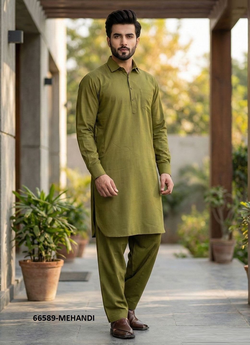 PAITHANI 1 - Catalog # 66589 (Set of 8 Men's Ethnic Wear) PAITHANI 1 - Catalog # 66589 (Set of 8 Men's Ethnic Wear)
