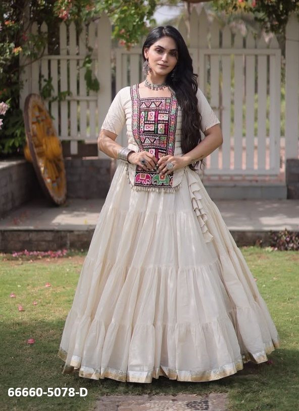 SERIES 5078 - Catalog # 66660 (Set of 4 Readymade Lehengas) SERIES 5078 - Catalog # 66660 (Set of 4 Readymade Lehengas)