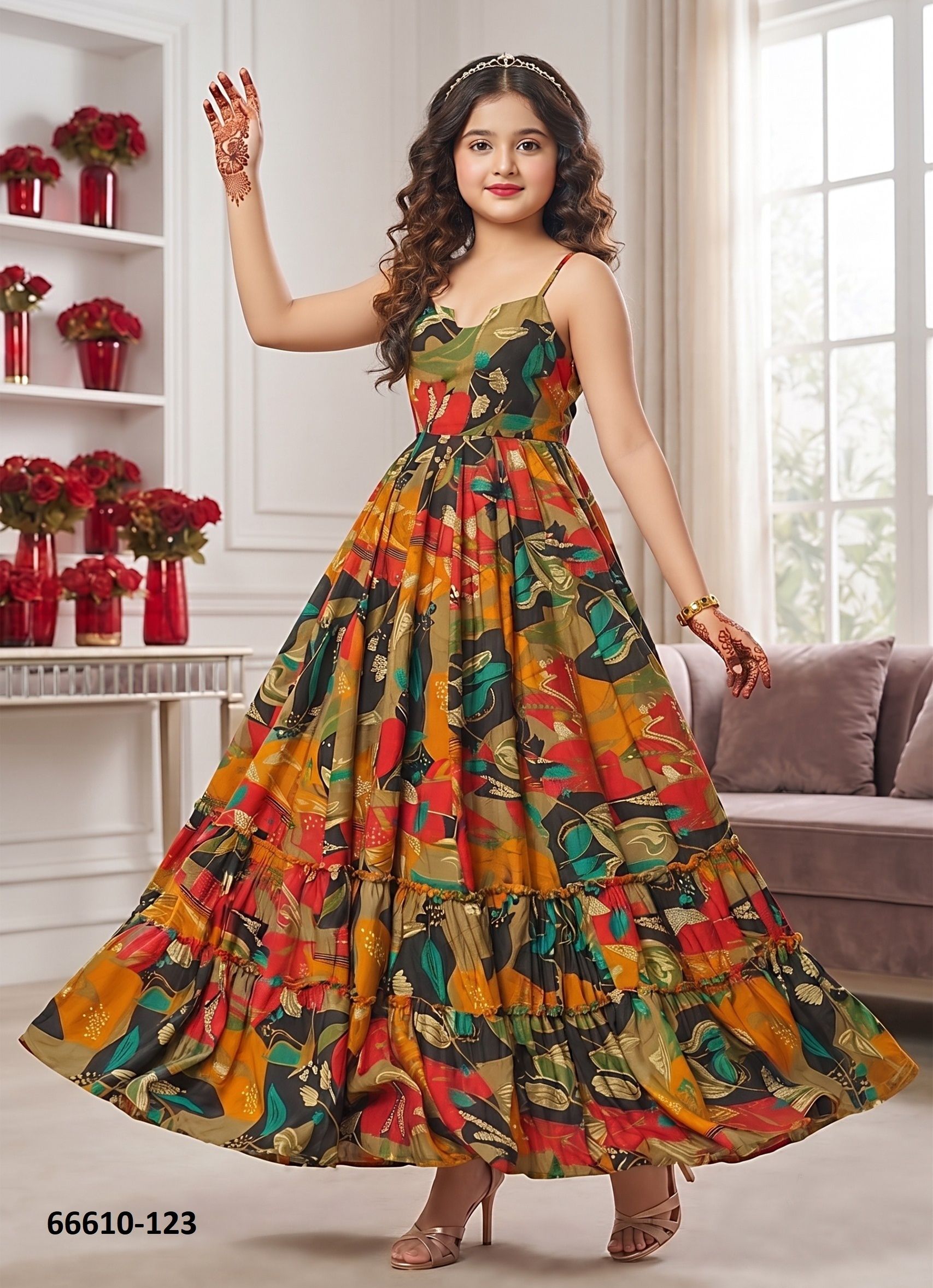 KIDS 1 - Catalog # 66610 (Set of 8 Readymade Gowns) KIDS 1 - Catalog # 66610 (Set of 8 Readymade Gowns)