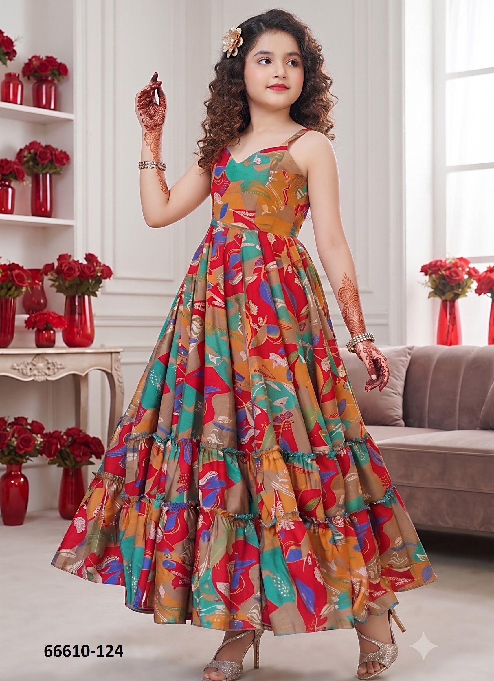 KIDS 1 - Catalog # 66610 (Set of 8 Readymade Gowns) KIDS 1 - Catalog # 66610 (Set of 8 Readymade Gowns)