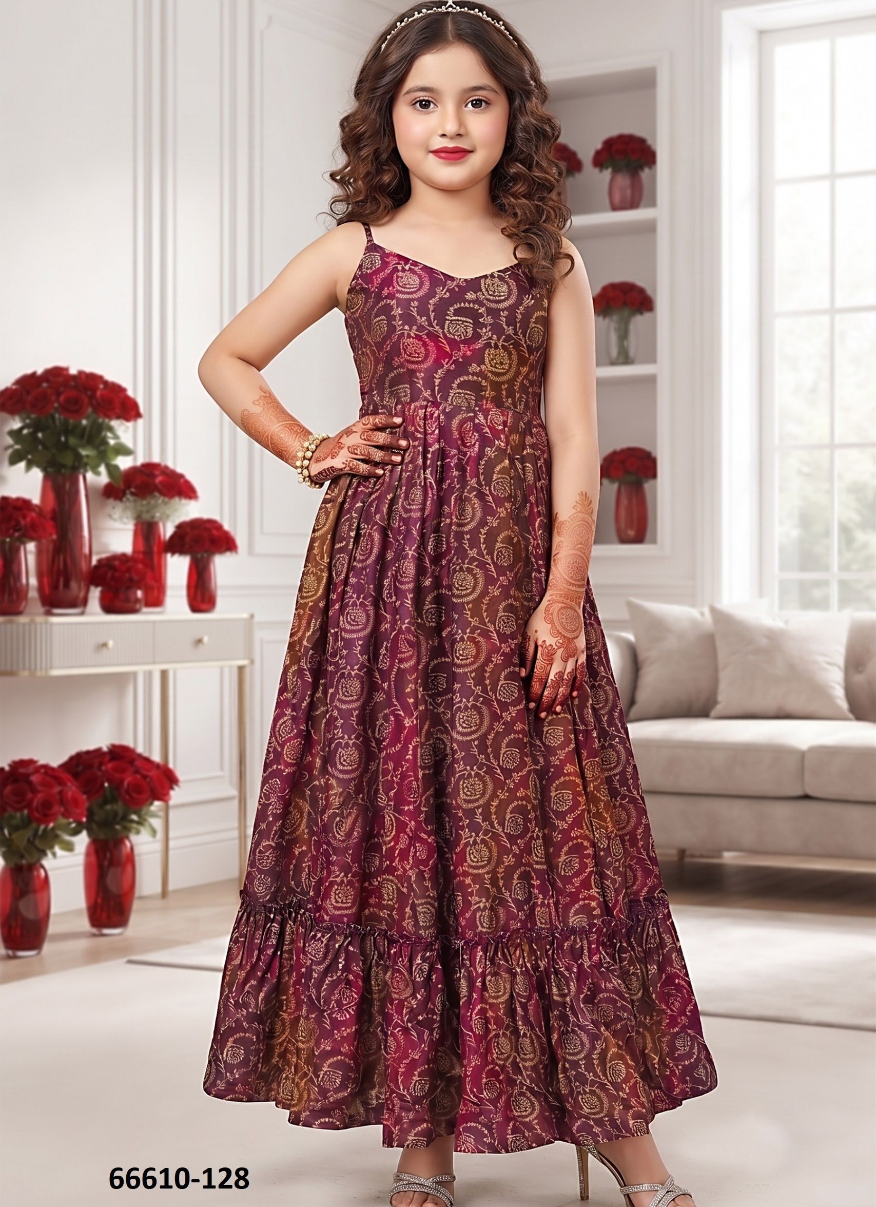 KIDS 1 - Catalog # 66610 (Set of 8 Readymade Gowns) KIDS 1 - Catalog # 66610 (Set of 8 Readymade Gowns)