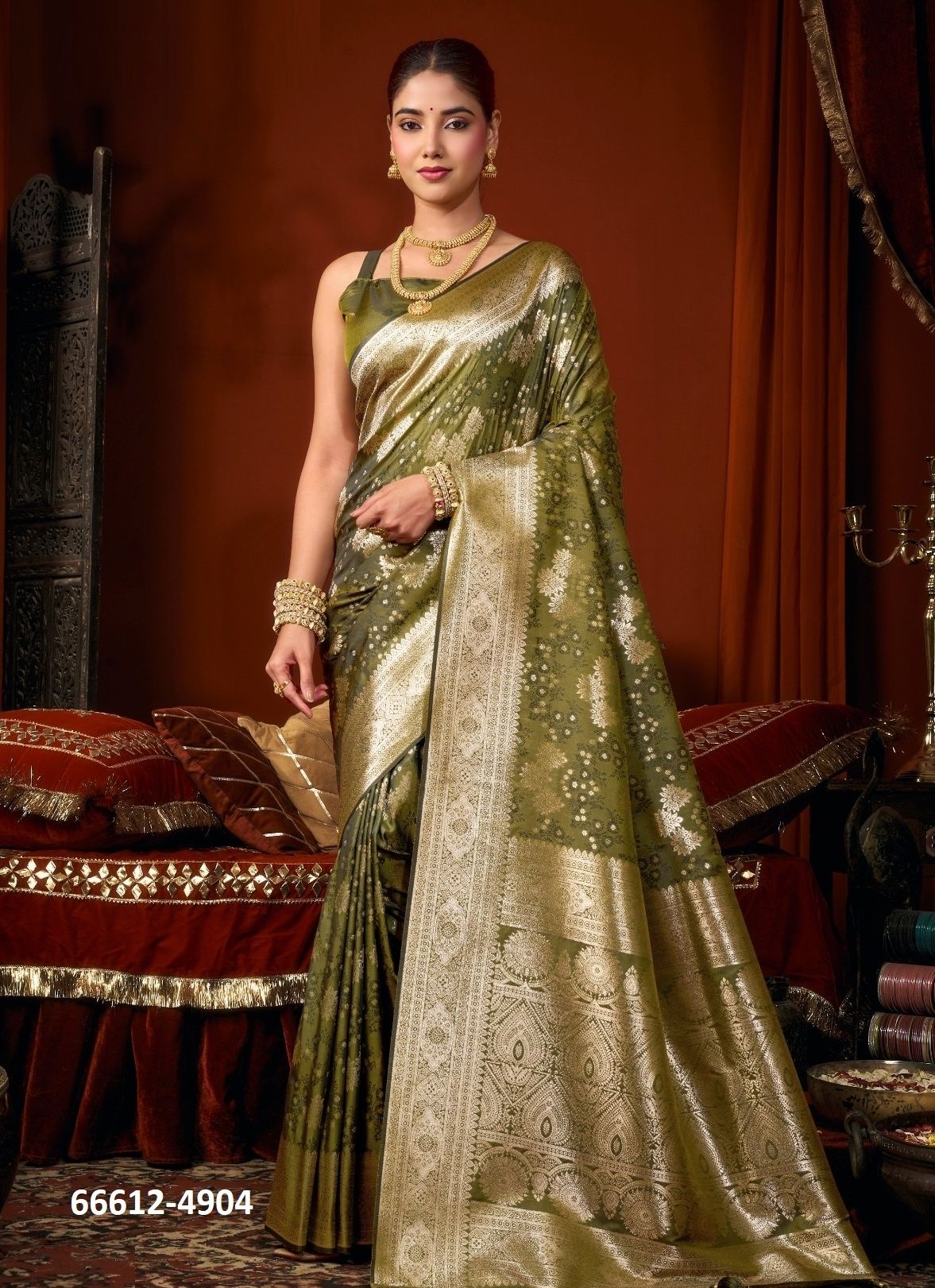 SUKOON - Catalog # 66612 (Set of 5 Sarees) SUKOON - Catalog # 66612 (Set of 5 Sarees)