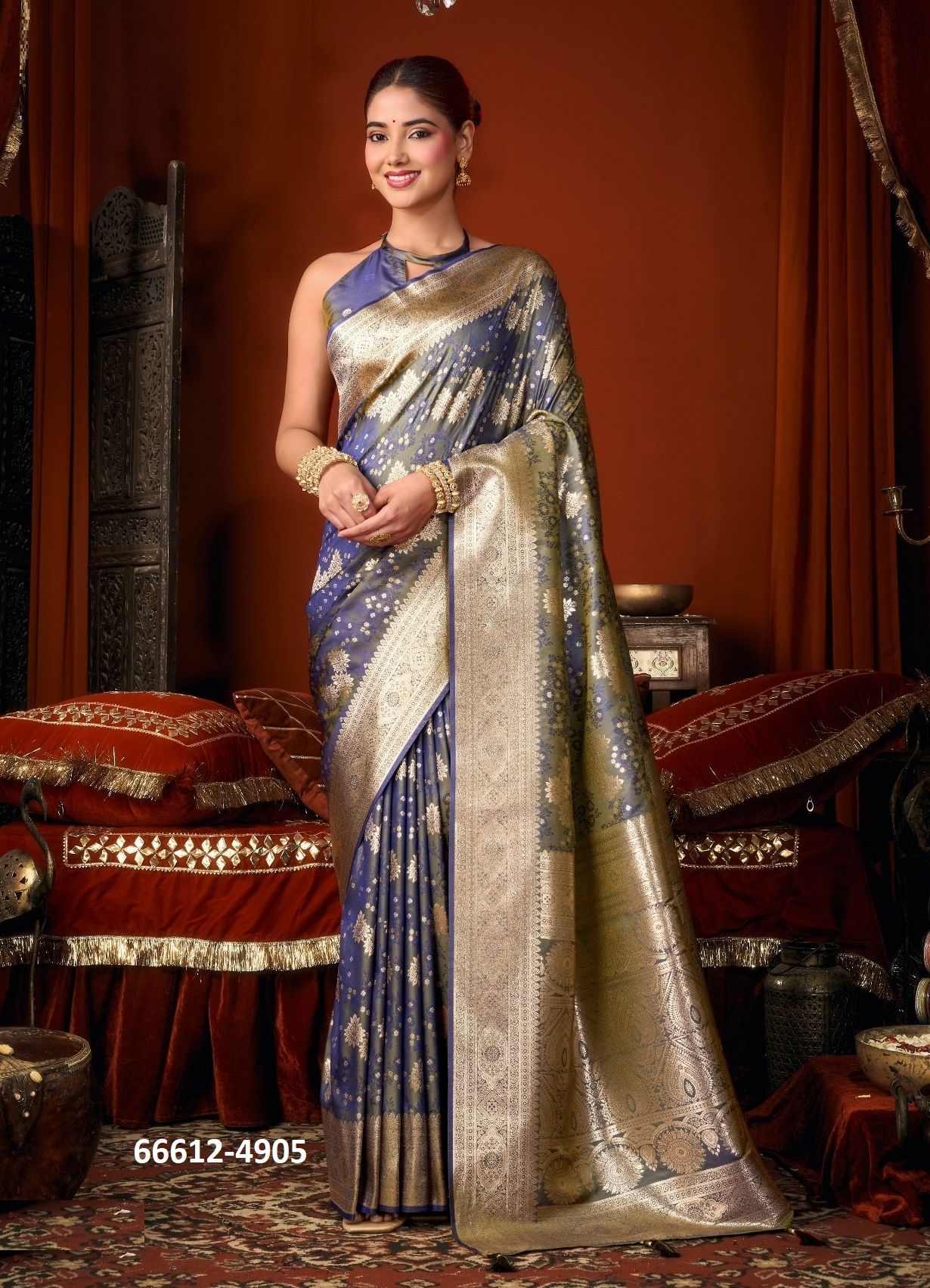 SUKOON - Catalog # 66612 (Set of 5 Sarees) SUKOON - Catalog # 66612 (Set of 5 Sarees)