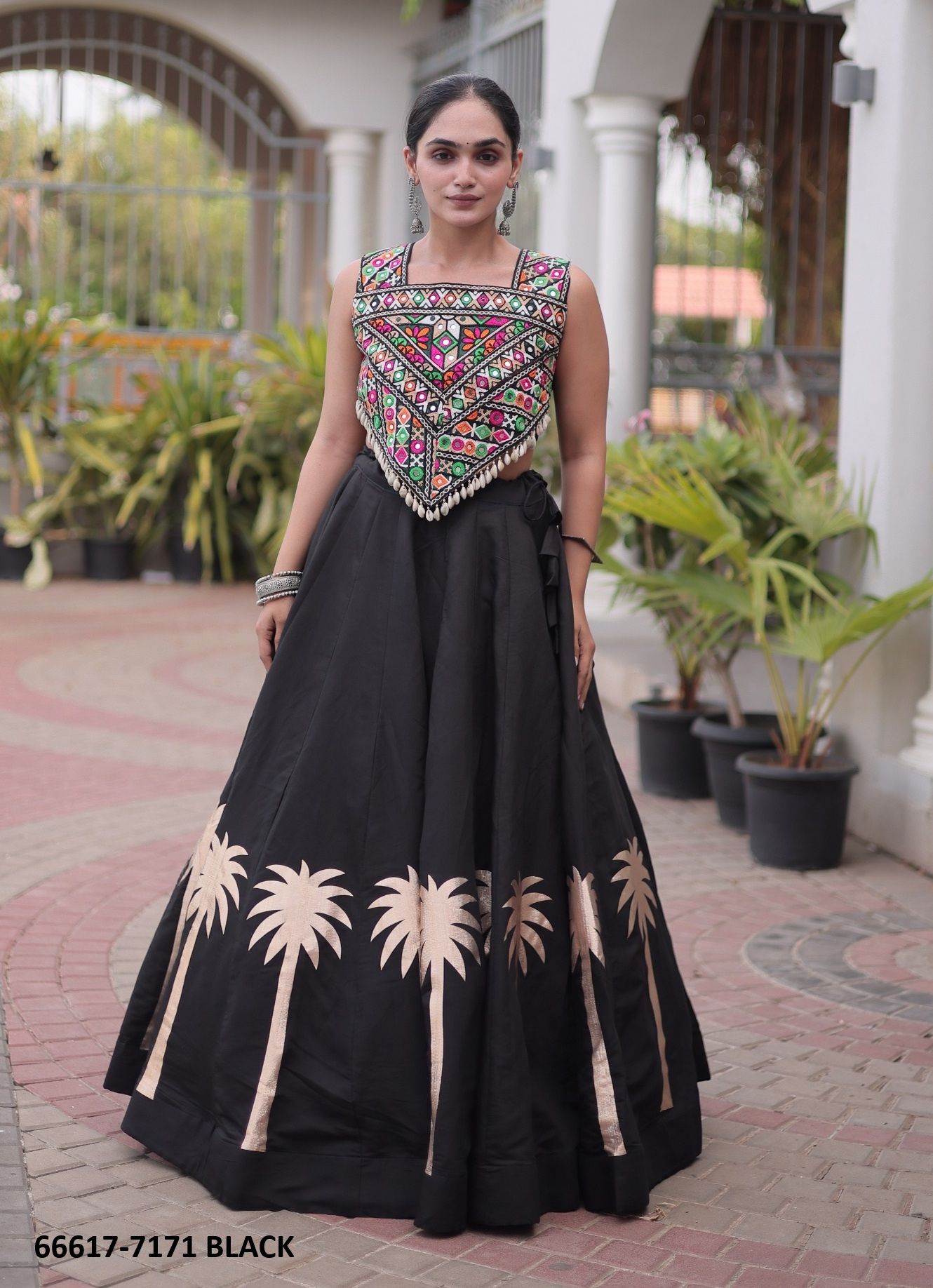 SERIES 7171 - Catalog # 66617 (Set of 6 Readymade Lehengas) SERIES 7171 - Catalog # 66617 (Set of 6 Readymade Lehengas)