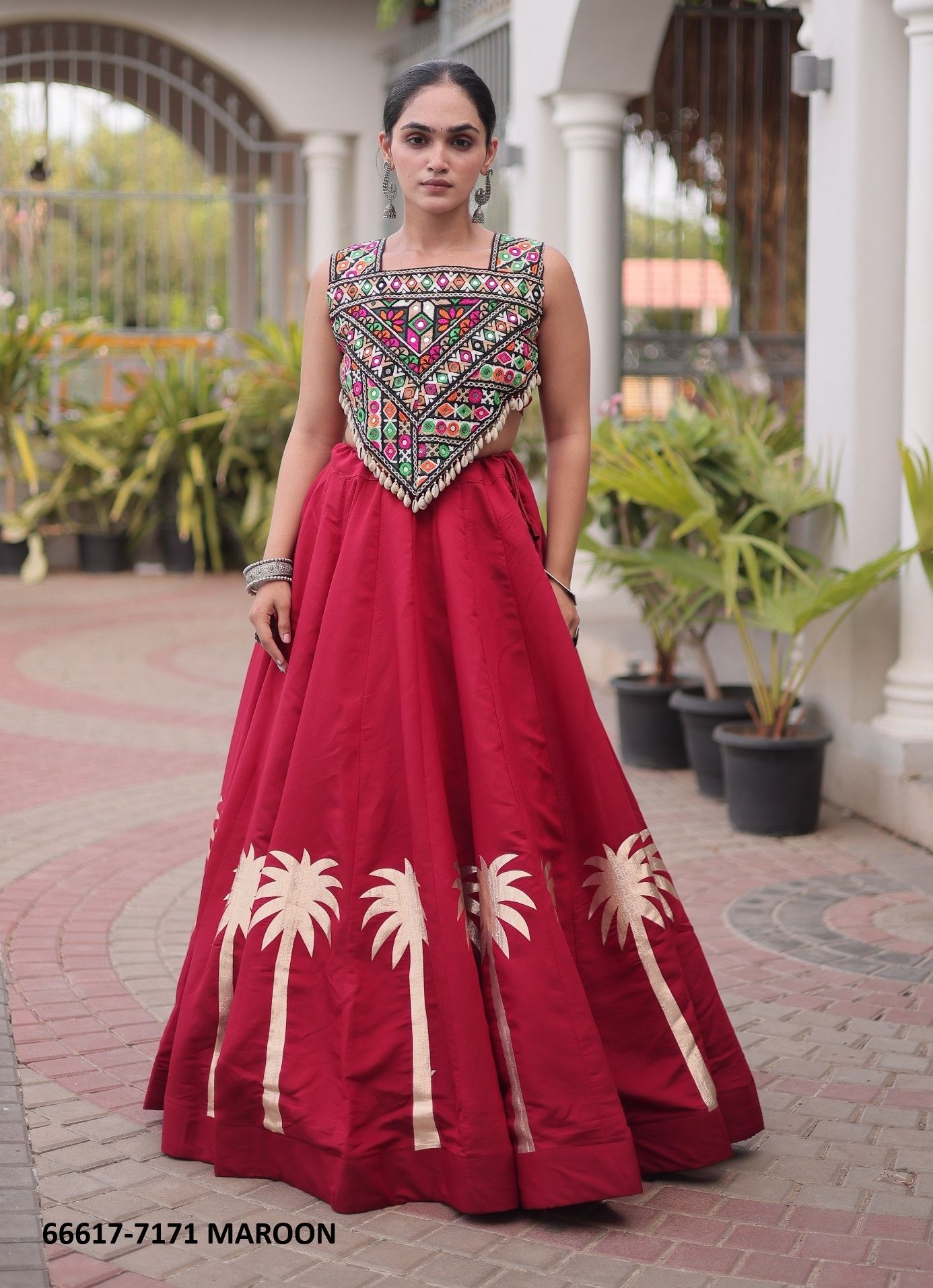 SERIES 7171 - Catalog # 66617 (Set of 6 Readymade Lehengas) SERIES 7171 - Catalog # 66617 (Set of 6 Readymade Lehengas)