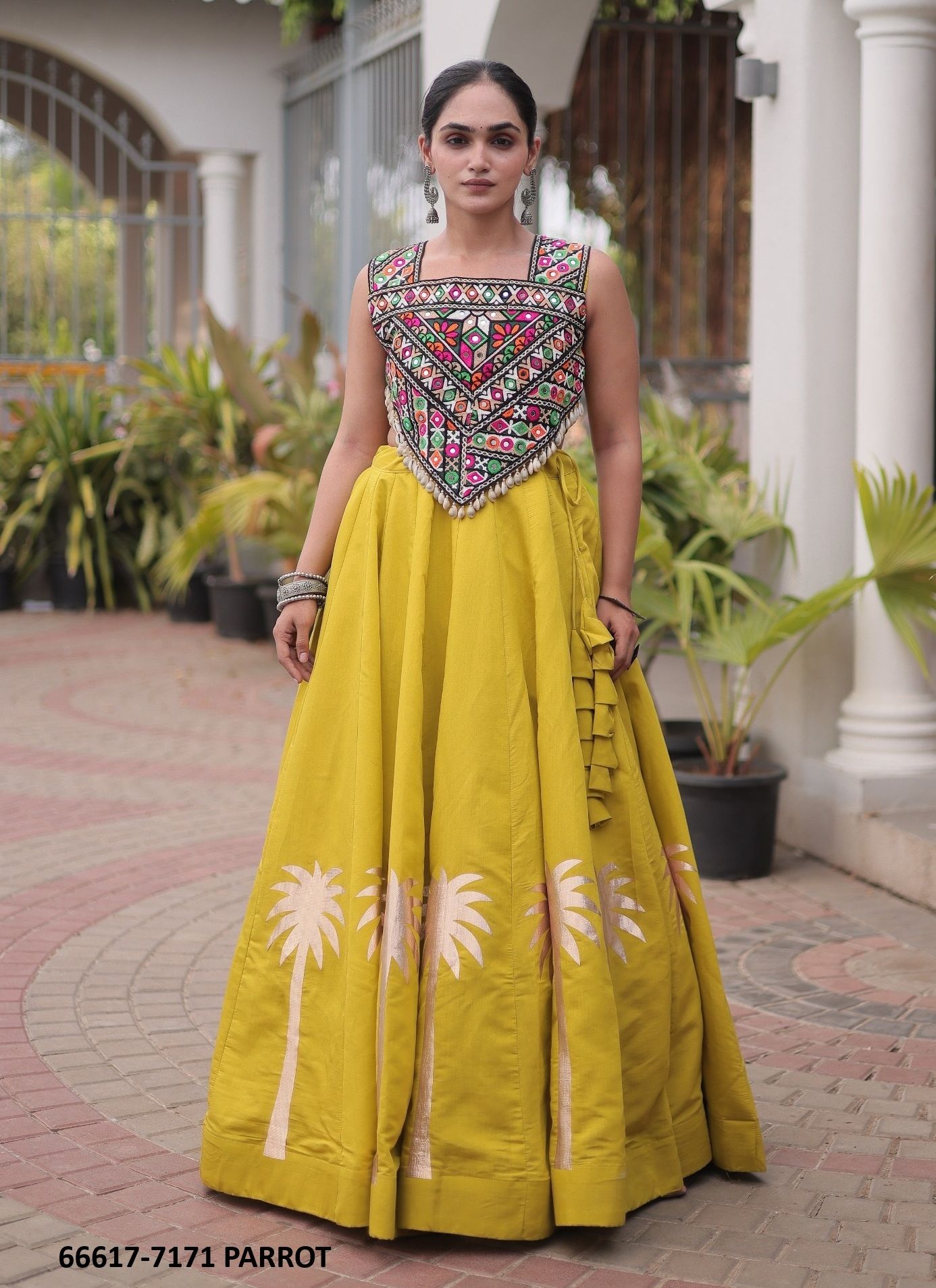 SERIES 7171 - Catalog # 66617 (Set of 6 Readymade Lehengas) SERIES 7171 - Catalog # 66617 (Set of 6 Readymade Lehengas)