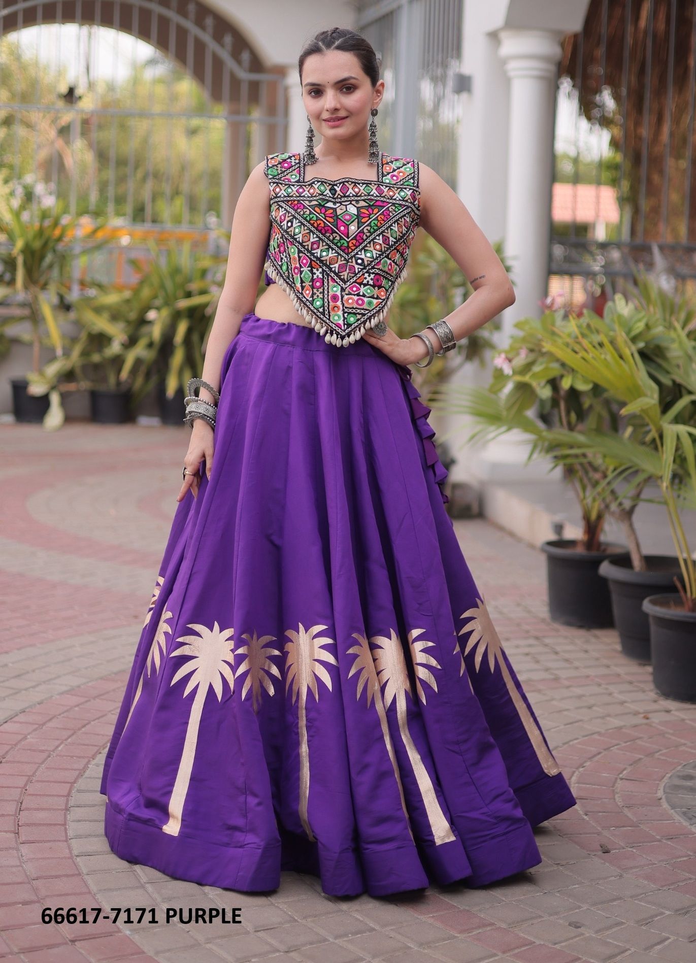 SERIES 7171 - Catalog # 66617 (Set of 6 Readymade Lehengas) SERIES 7171 - Catalog # 66617 (Set of 6 Readymade Lehengas)