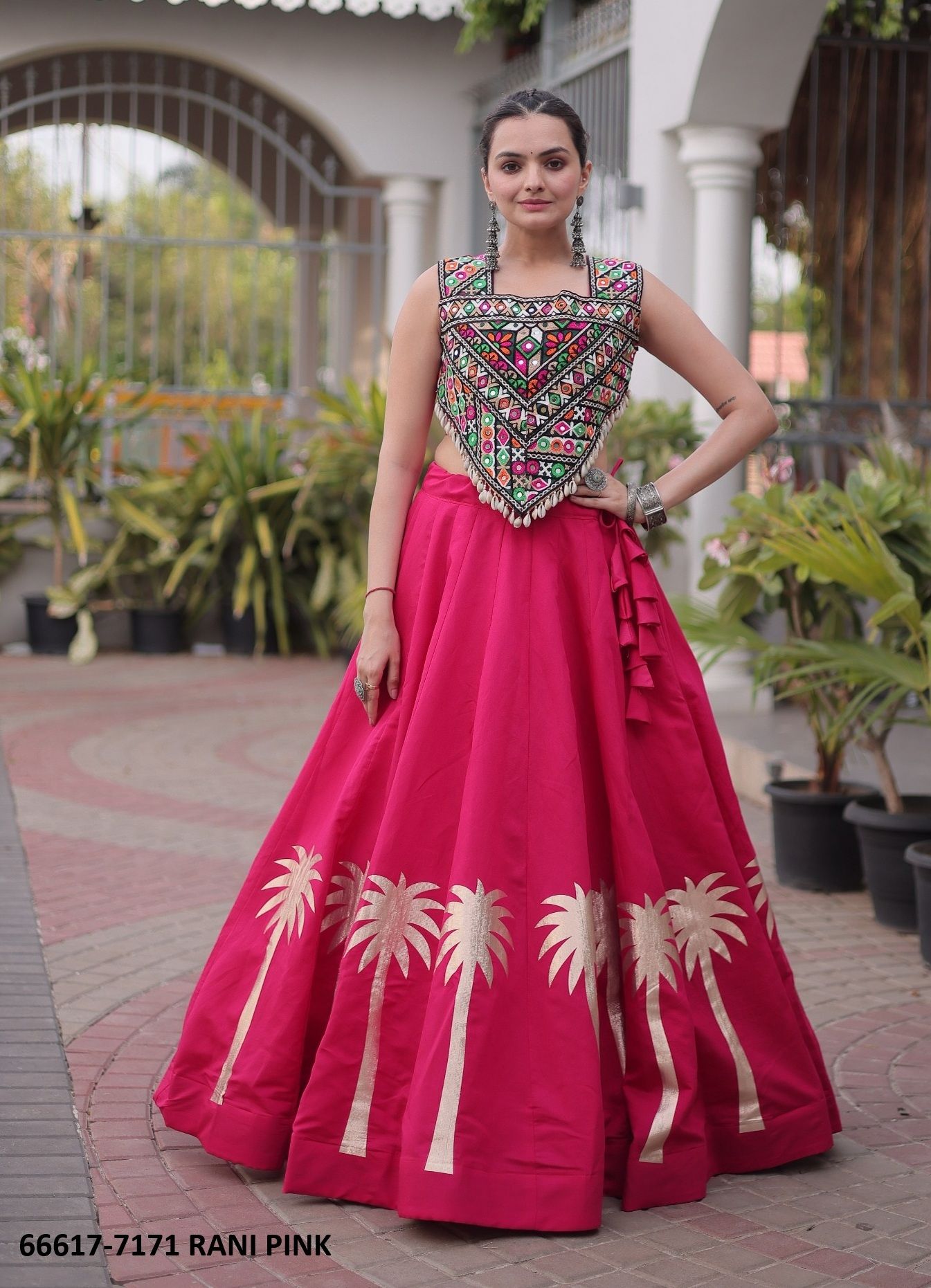 SERIES 7171 - Catalog # 66617 (Set of 6 Readymade Lehengas) SERIES 7171 - Catalog # 66617 (Set of 6 Readymade Lehengas)