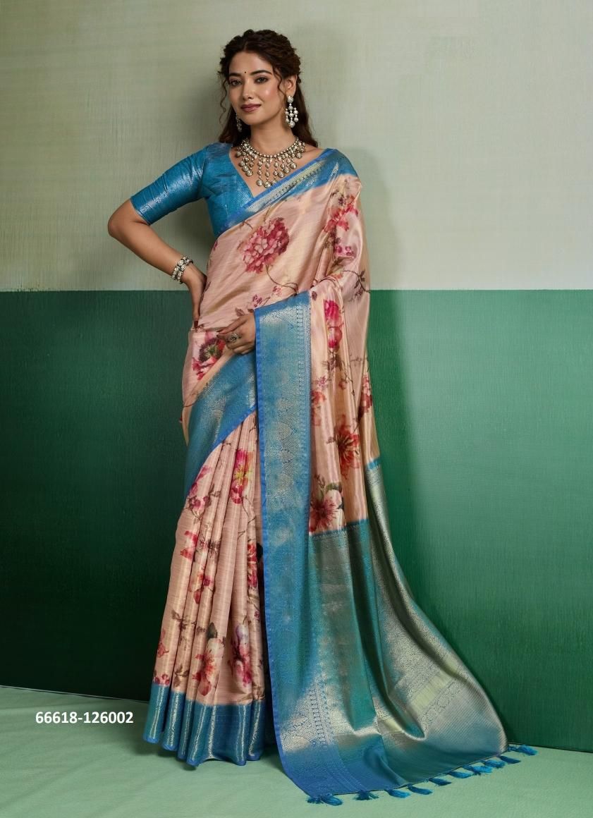 BOTANICA - Catalog # 66618 (Set of 6 Sarees)