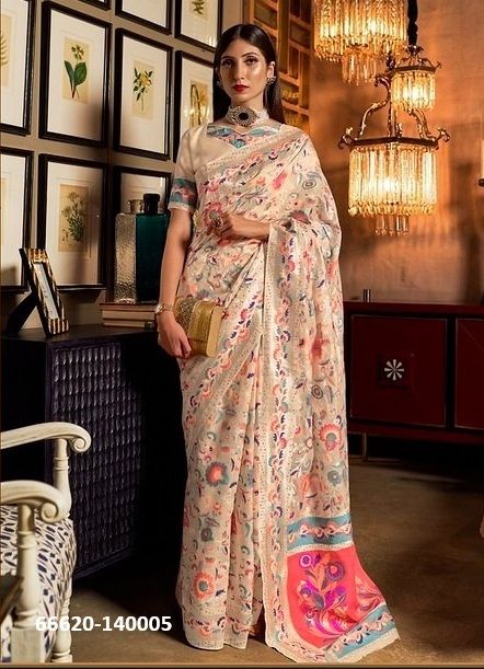 KHYBER SILK - Catalog # 66620 (Set of 5 Sarees)