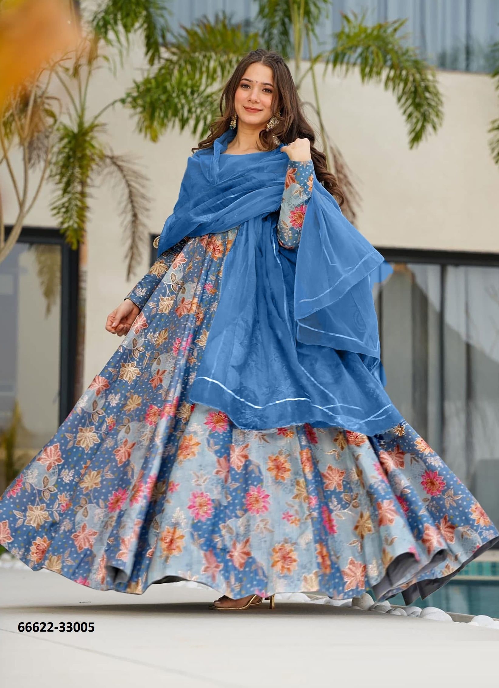 LUCAYA 33 - Catalog # 66622 (Set of 5 Readymade Gowns)