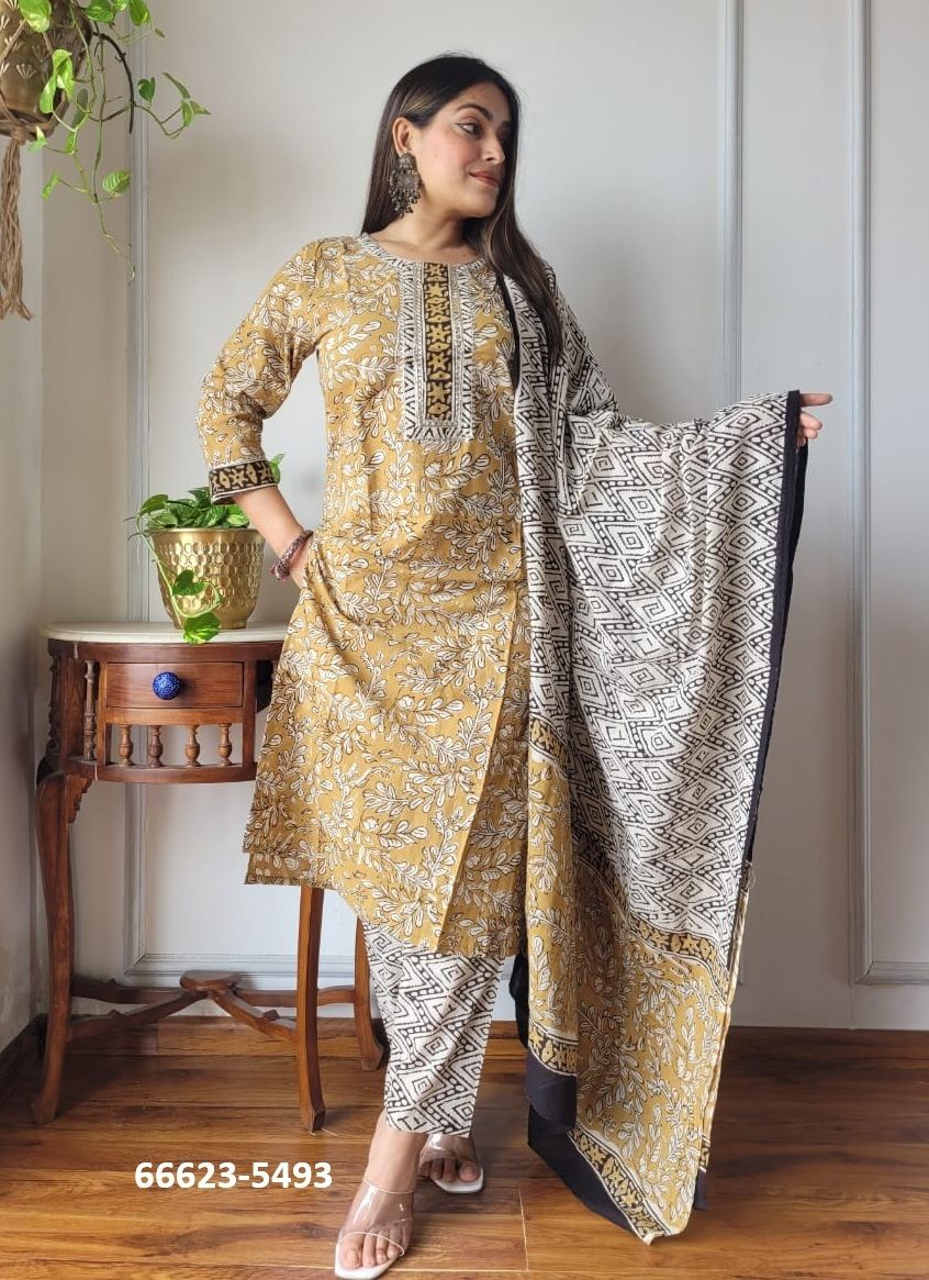 PURE HAND BAGRU PRINT COTTONS 7 - Catalog # 66623 (Set of 10 Readymade Salwar Suits) PURE HAND BAGRU PRINT COTTONS 7 - Catalog # 66623 (Set of 10 Readymade Salwar Suits)