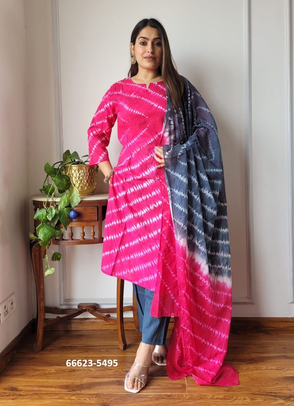 PURE HAND BAGRU PRINT COTTONS 7 - Catalog # 66623 (Set of 10 Readymade Salwar Suits) PURE HAND BAGRU PRINT COTTONS 7 - Catalog # 66623 (Set of 10 Readymade Salwar Suits)