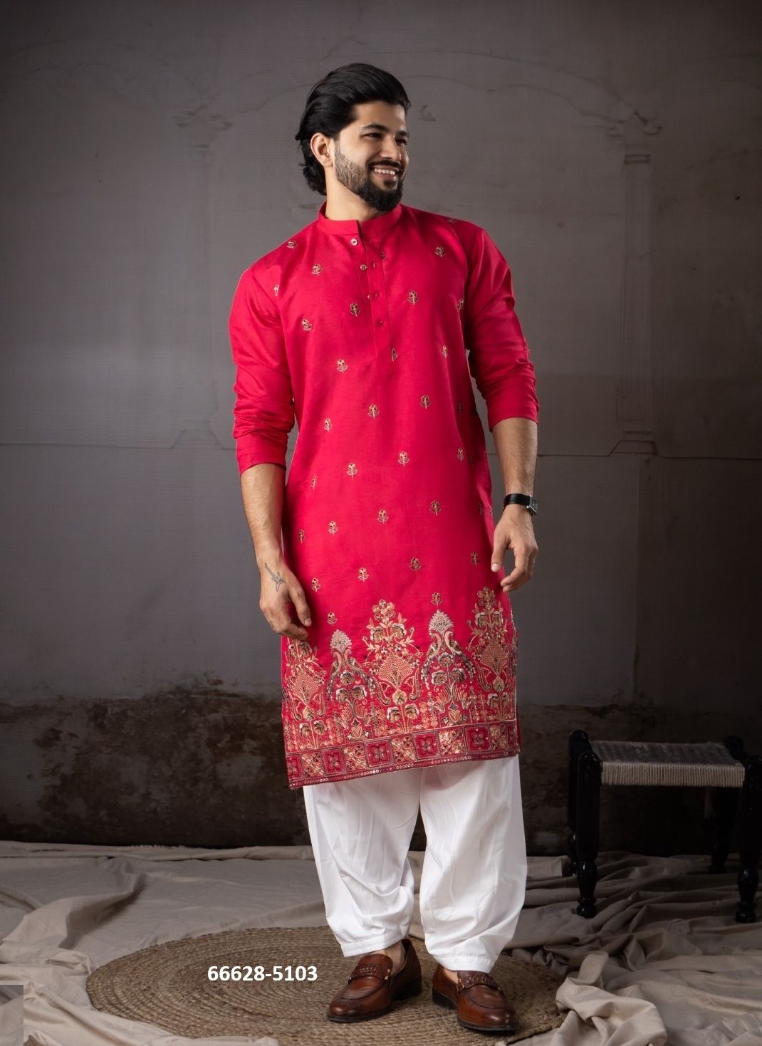 VOL 11 - Catalog # 66628 (Set of 12 Men's Ethnic Wear) VOL 11 - Catalog # 66628 (Set of 12 Men's Ethnic Wear)