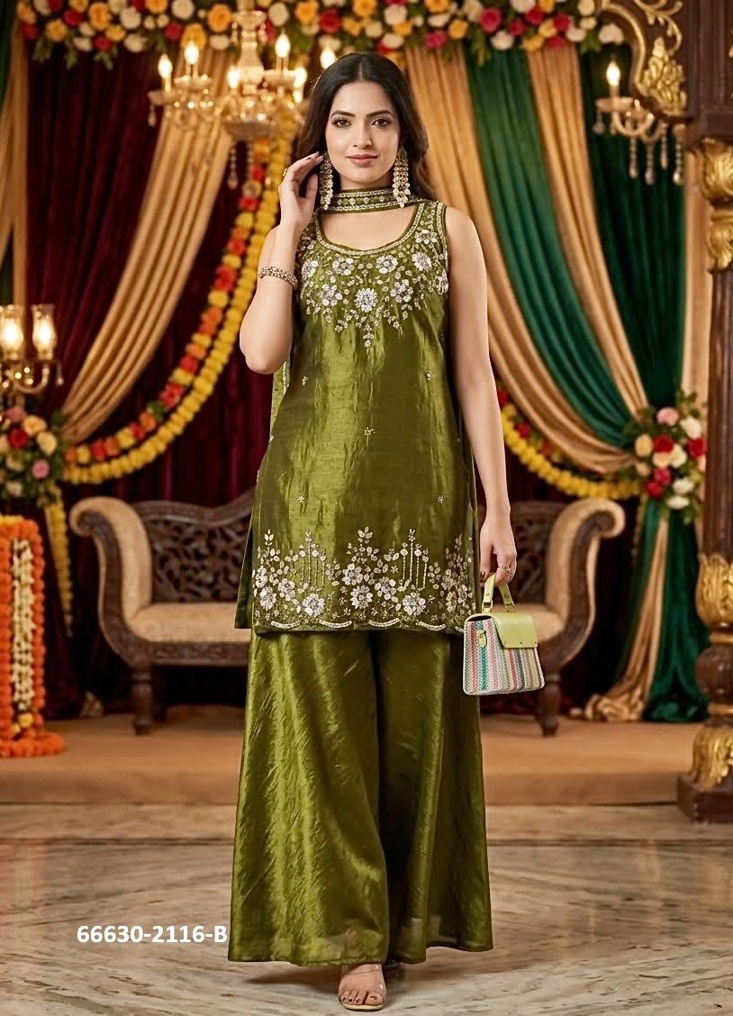SERIES 2116 - Catalog # 66630 (Set of 3 Readymade Salwar Suits) SERIES 2116 - Catalog # 66630 (Set of 3 Readymade Salwar Suits)
