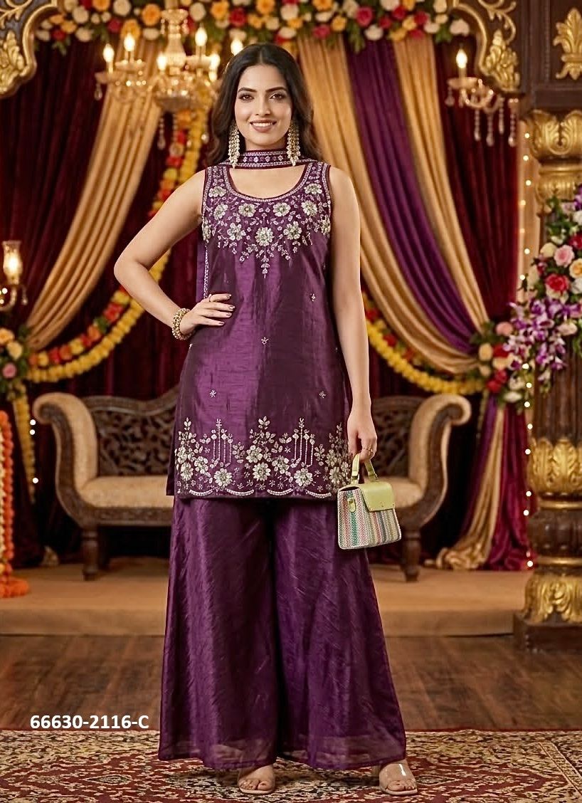 SERIES 2116 - Catalog # 66630 (Set of 3 Readymade Salwar Suits) SERIES 2116 - Catalog # 66630 (Set of 3 Readymade Salwar Suits)