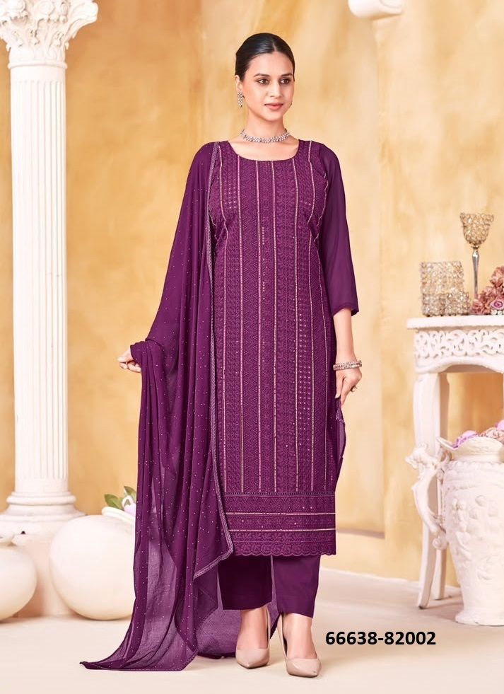 LUCKNOWI 8 - Catalog # 66638 (Set of 8 Readymade Salwar Suits) LUCKNOWI 8 - Catalog # 66638 (Set of 8 Readymade Salwar Suits)