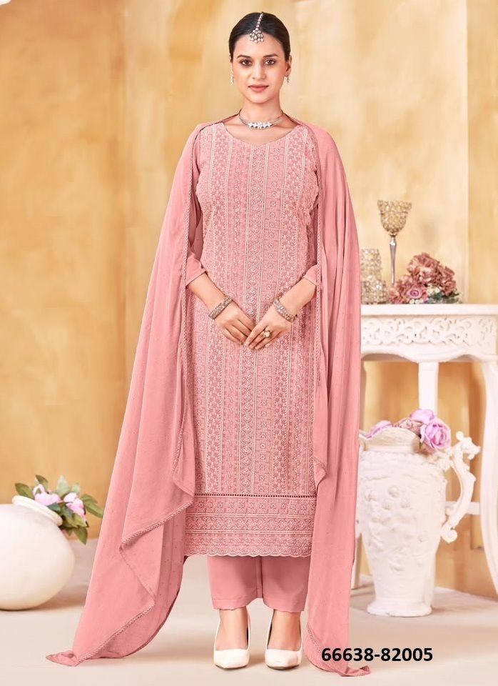 LUCKNOWI 8 - Catalog # 66638 (Set of 8 Readymade Salwar Suits) LUCKNOWI 8 - Catalog # 66638 (Set of 8 Readymade Salwar Suits)