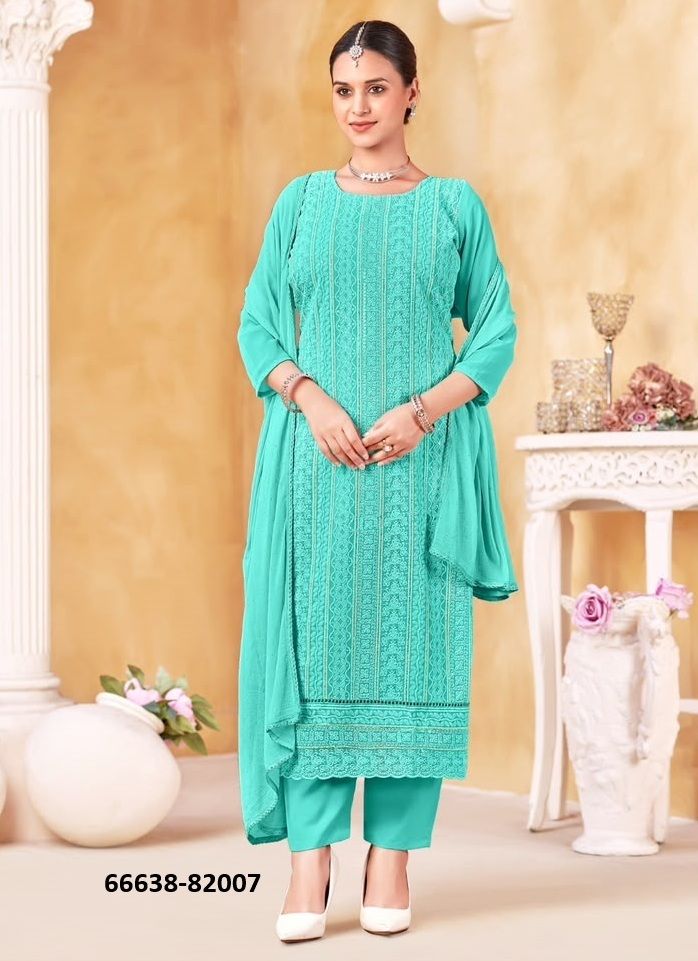 LUCKNOWI 8 - Catalog # 66638 (Set of 8 Readymade Salwar Suits) LUCKNOWI 8 - Catalog # 66638 (Set of 8 Readymade Salwar Suits)