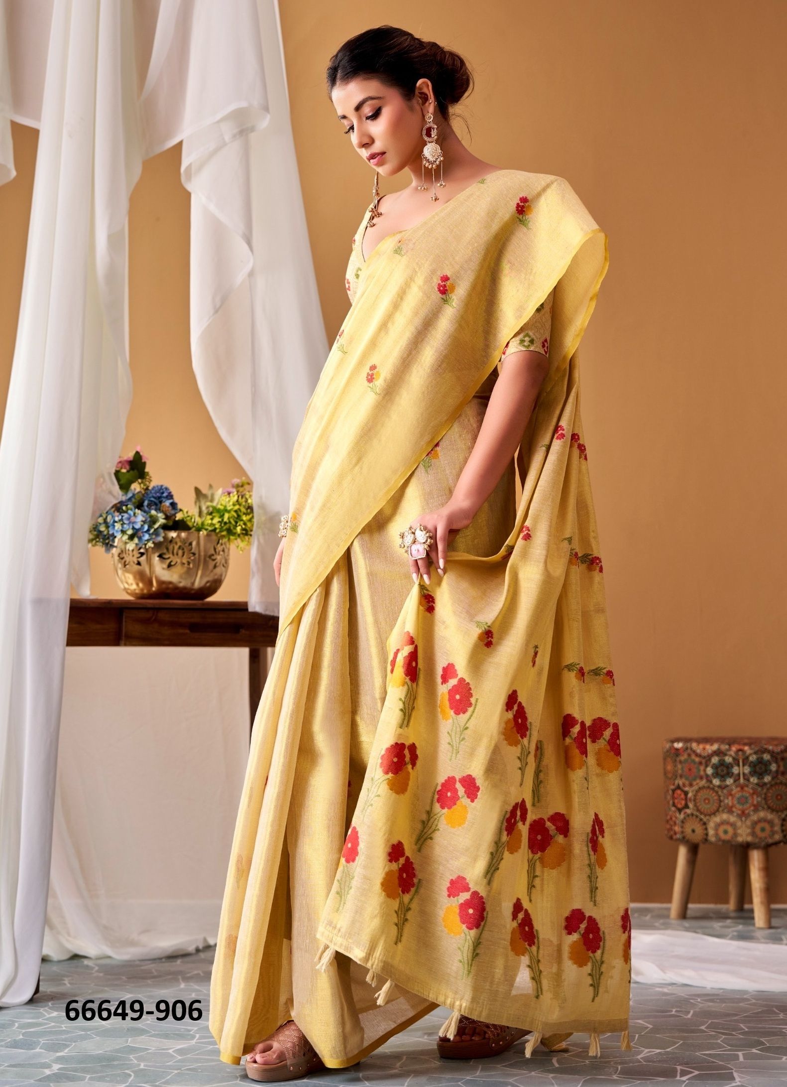 VANSHIKA - Catalog # 66649 (Set of 6 Sarees) VANSHIKA - Catalog # 66649 (Set of 6 Sarees)
