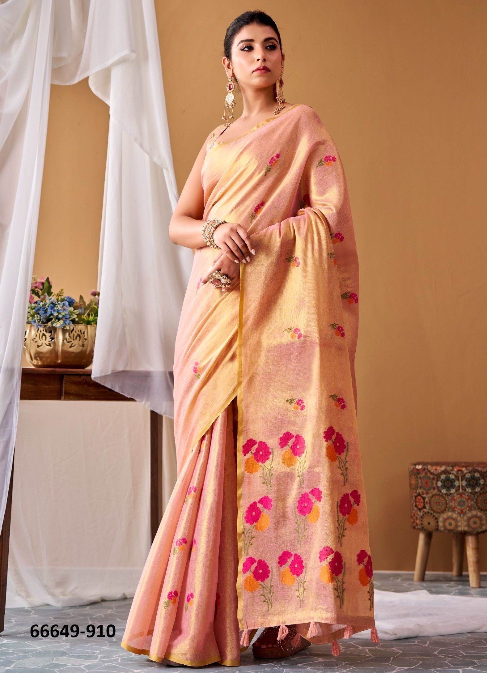 VANSHIKA - Catalog # 66649 (Set of 6 Sarees) VANSHIKA - Catalog # 66649 (Set of 6 Sarees)