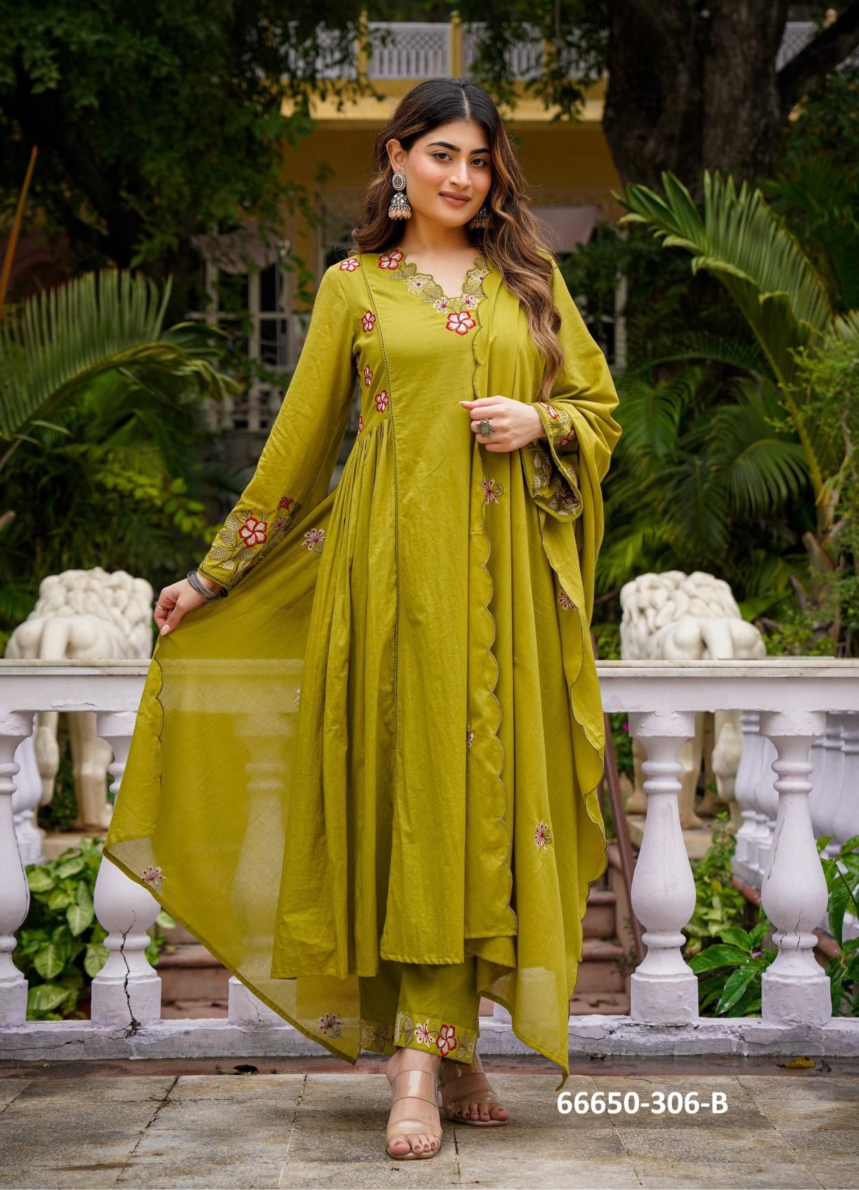 SERIES 306 - Catalog # 66650 (Set of 2 Readymade Salwar Suits)
