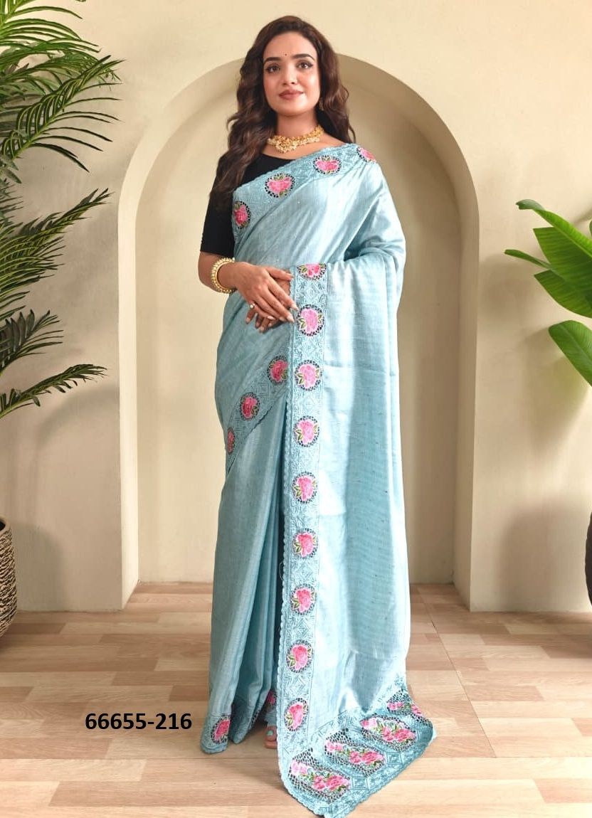 PRANJAL - Catalog # 66655 (Set of 6 Sarees) PRANJAL - Catalog # 66655 (Set of 6 Sarees)
