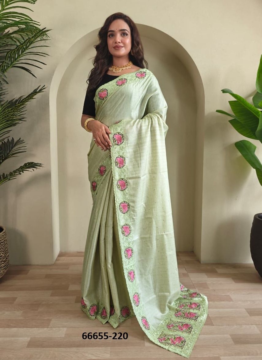 PRANJAL - Catalog # 66655 (Set of 6 Sarees) PRANJAL - Catalog # 66655 (Set of 6 Sarees)