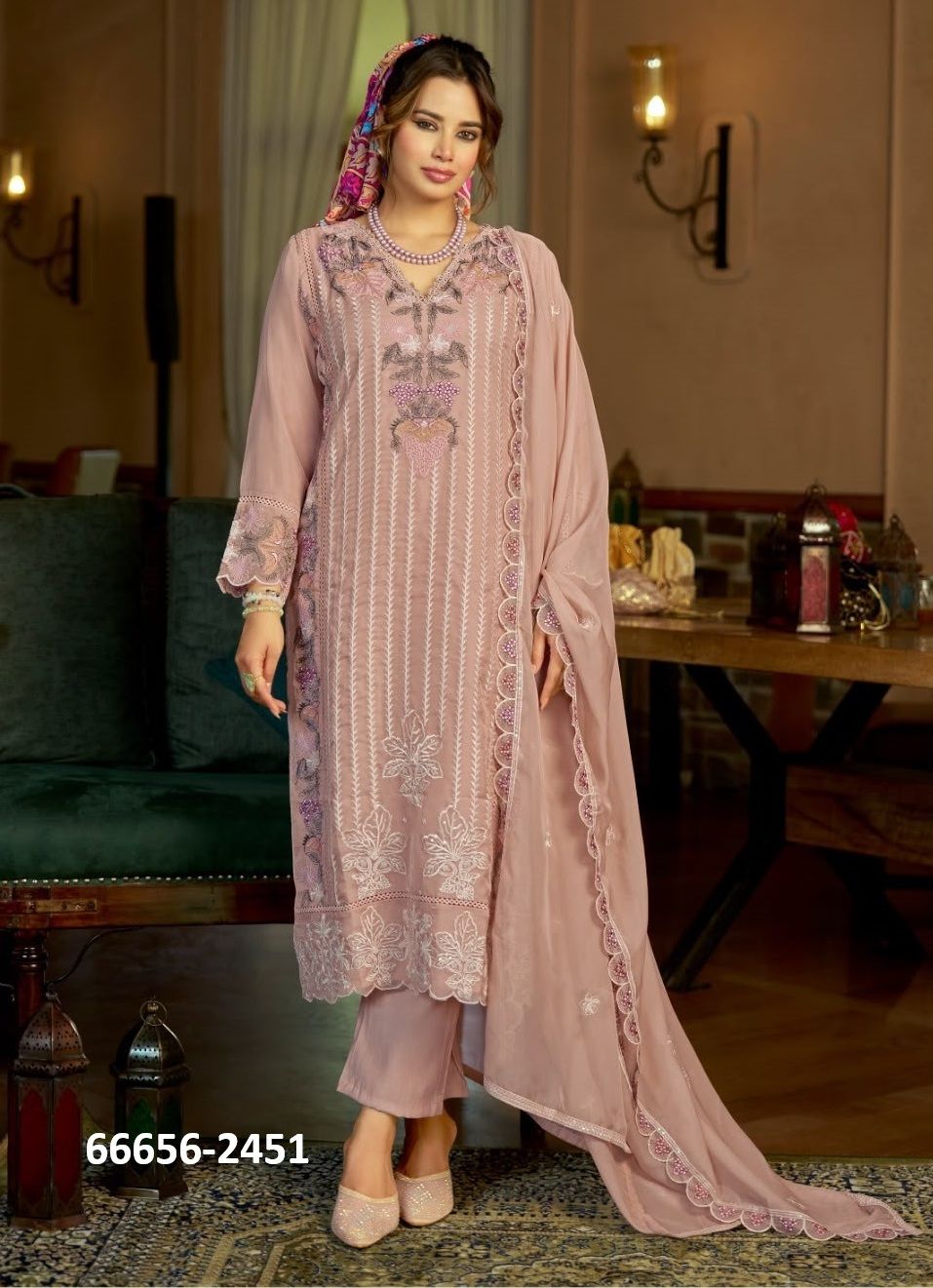 VIANA 2 - Catalog # 66656 (Set of 3 Readymade Salwar Suits) VIANA 2 - Catalog # 66656 (Set of 3 Readymade Salwar Suits)