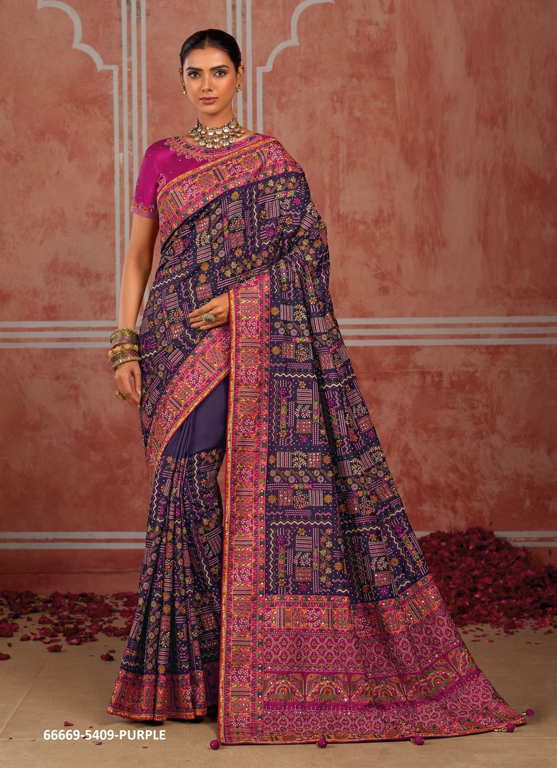 MN HITS - Catalog # 66669 (Set of 10 Sarees) MN HITS - Catalog # 66669 (Set of 10 Sarees)