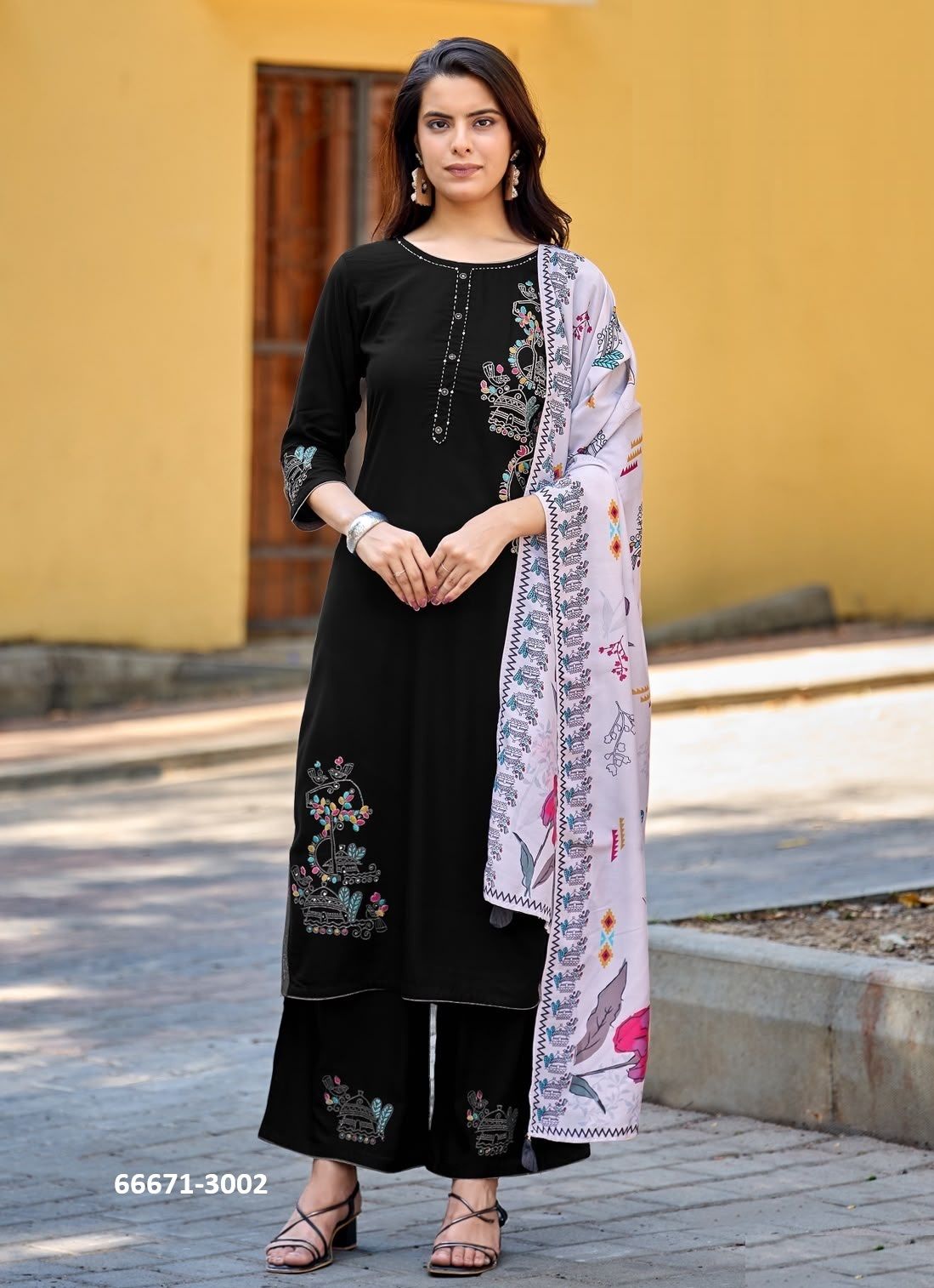 NOORIKA - Catalog # 66671 (Set of 6 Readymade Salwar Suits) NOORIKA - Catalog # 66671 (Set of 6 Readymade Salwar Suits)