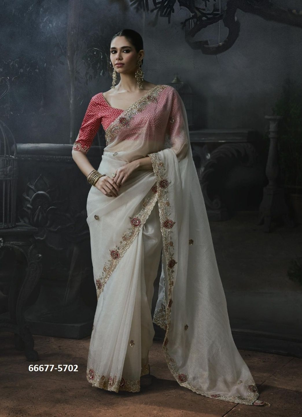 KAJAL 19 - Catalog # 66677 (Set of 15 Sarees)
