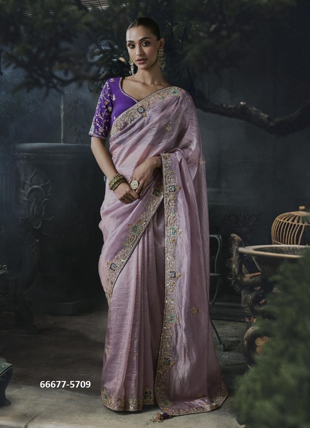 KAJAL 19 - Catalog # 66677 (Set of 15 Sarees)