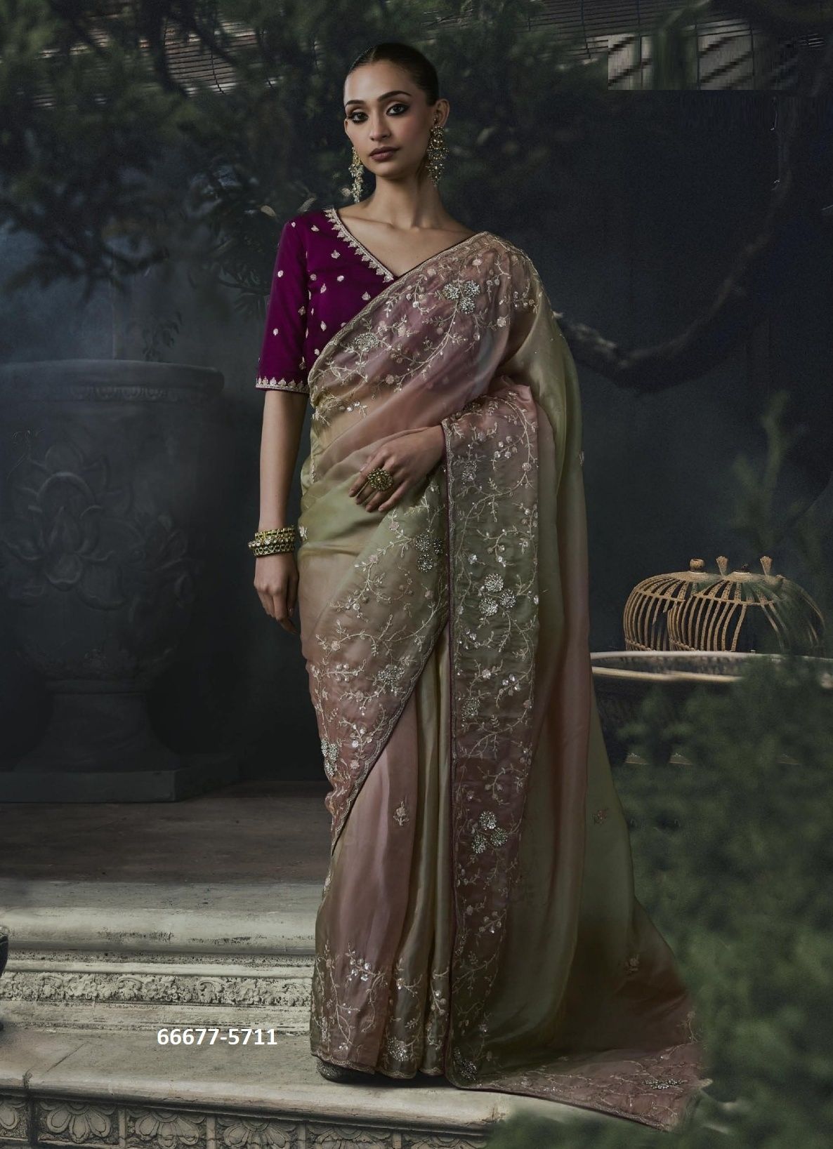 KAJAL 19 - Catalog # 66677 (Set of 15 Sarees)