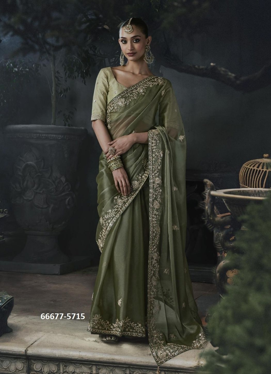 KAJAL 19 - Catalog # 66677 (Set of 15 Sarees)