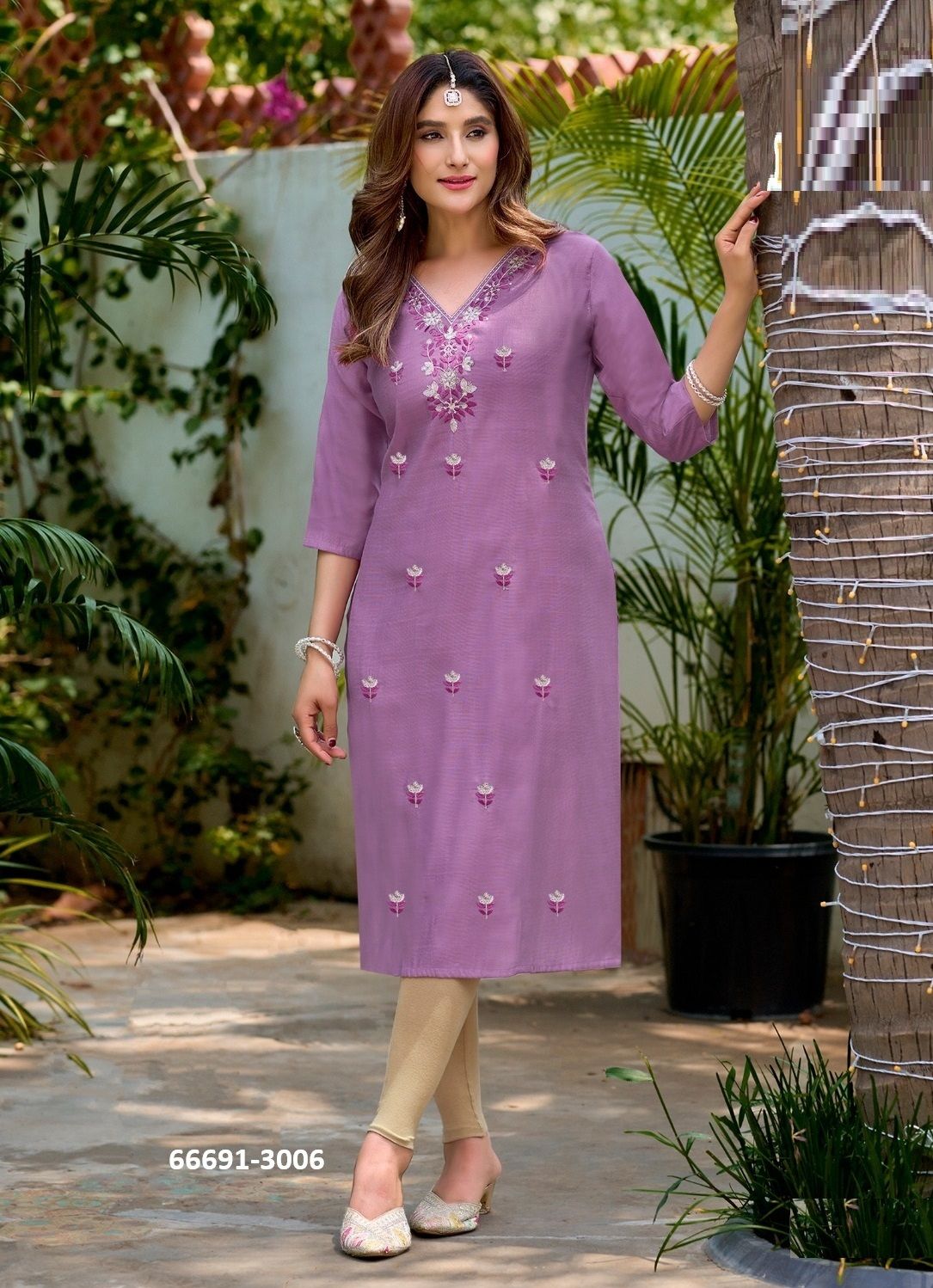 ZULFI 3 - Catalog # 66691 (Set of 8 Readymade Women's Kurtis / Tops)